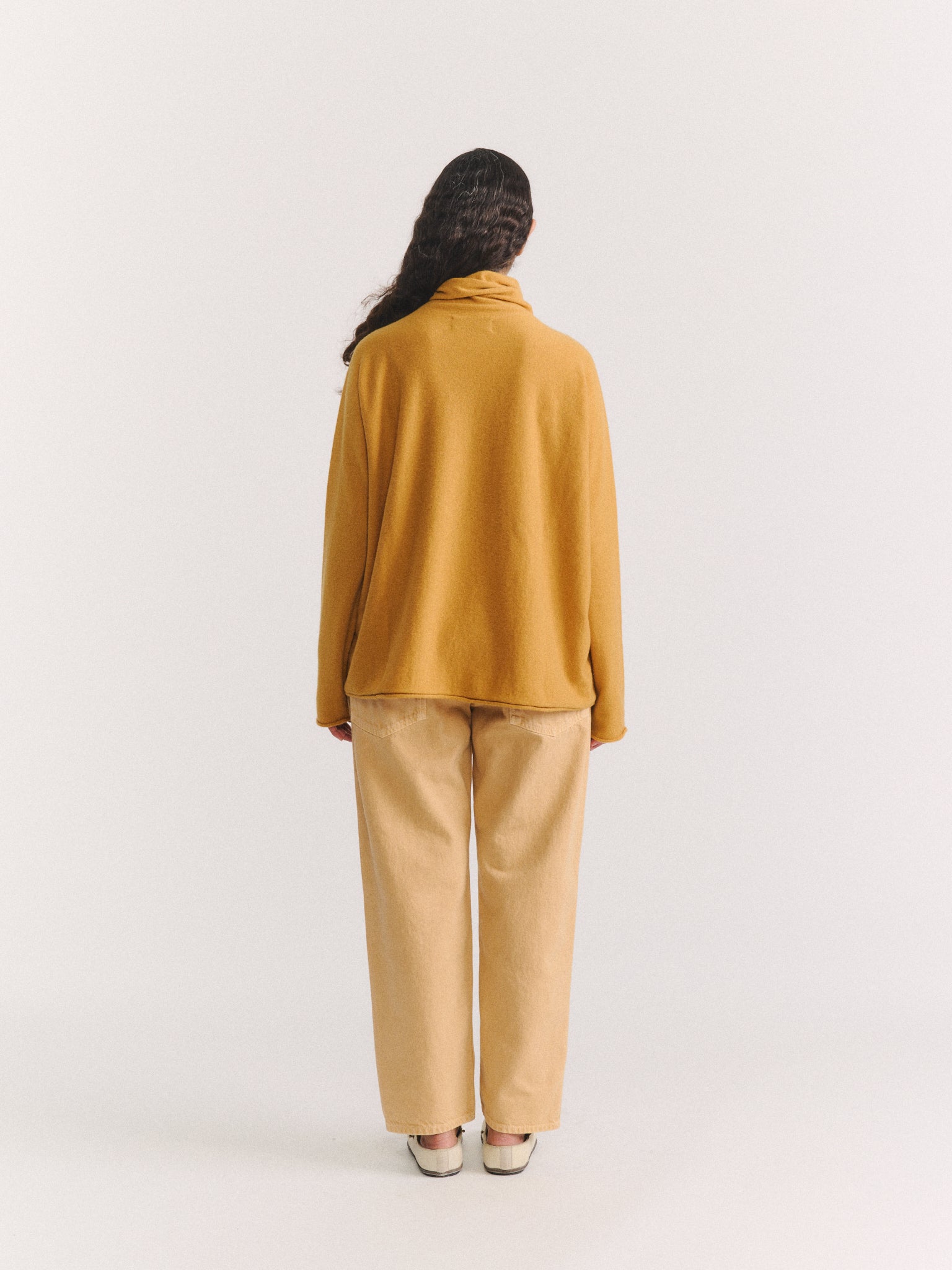 CHIMNEY SEAMLESS JUMPER - CASH - GOLD