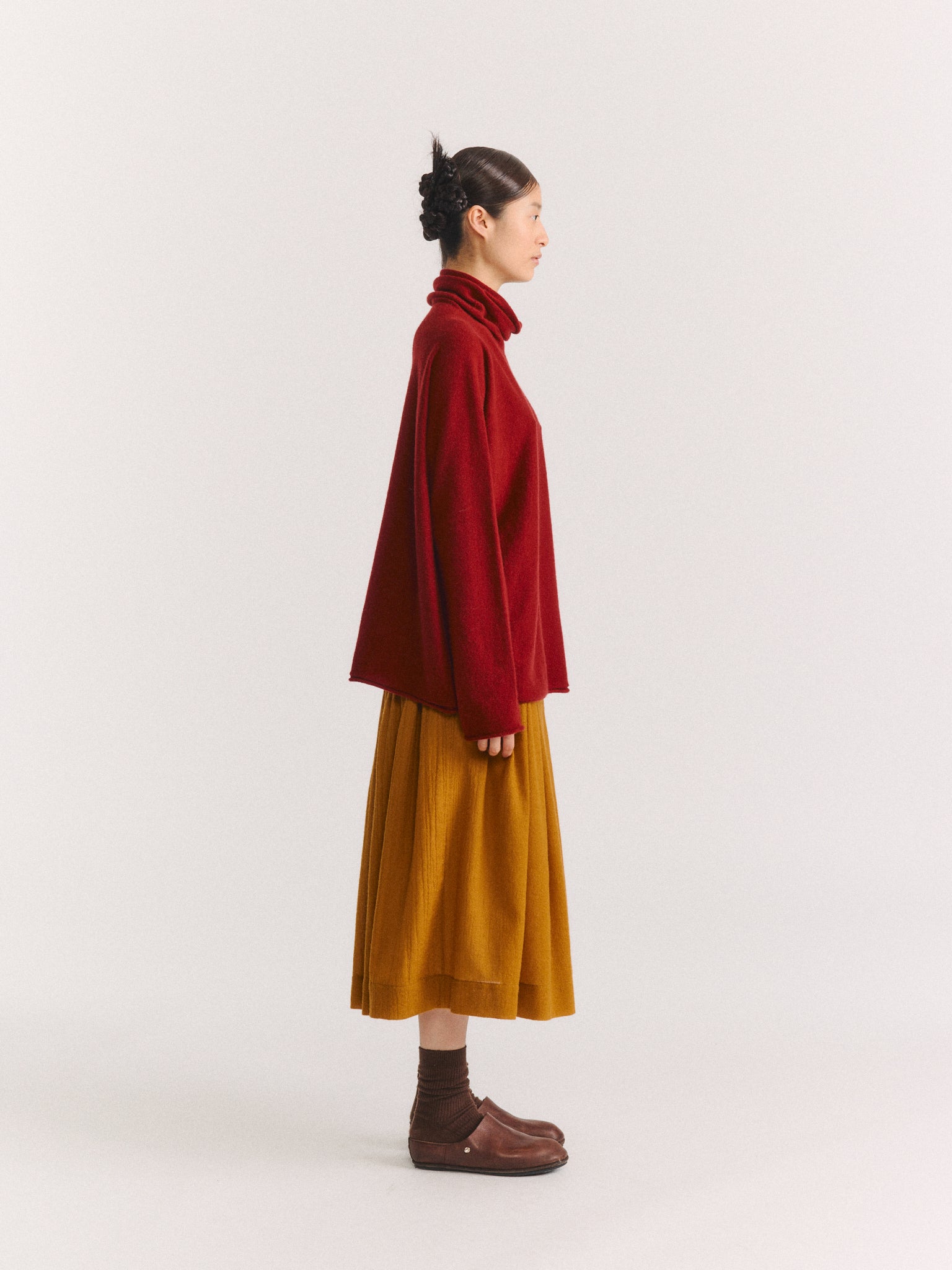 CHIMNEY SEAMLESS JUMPER - CASH - PORCELAIN
