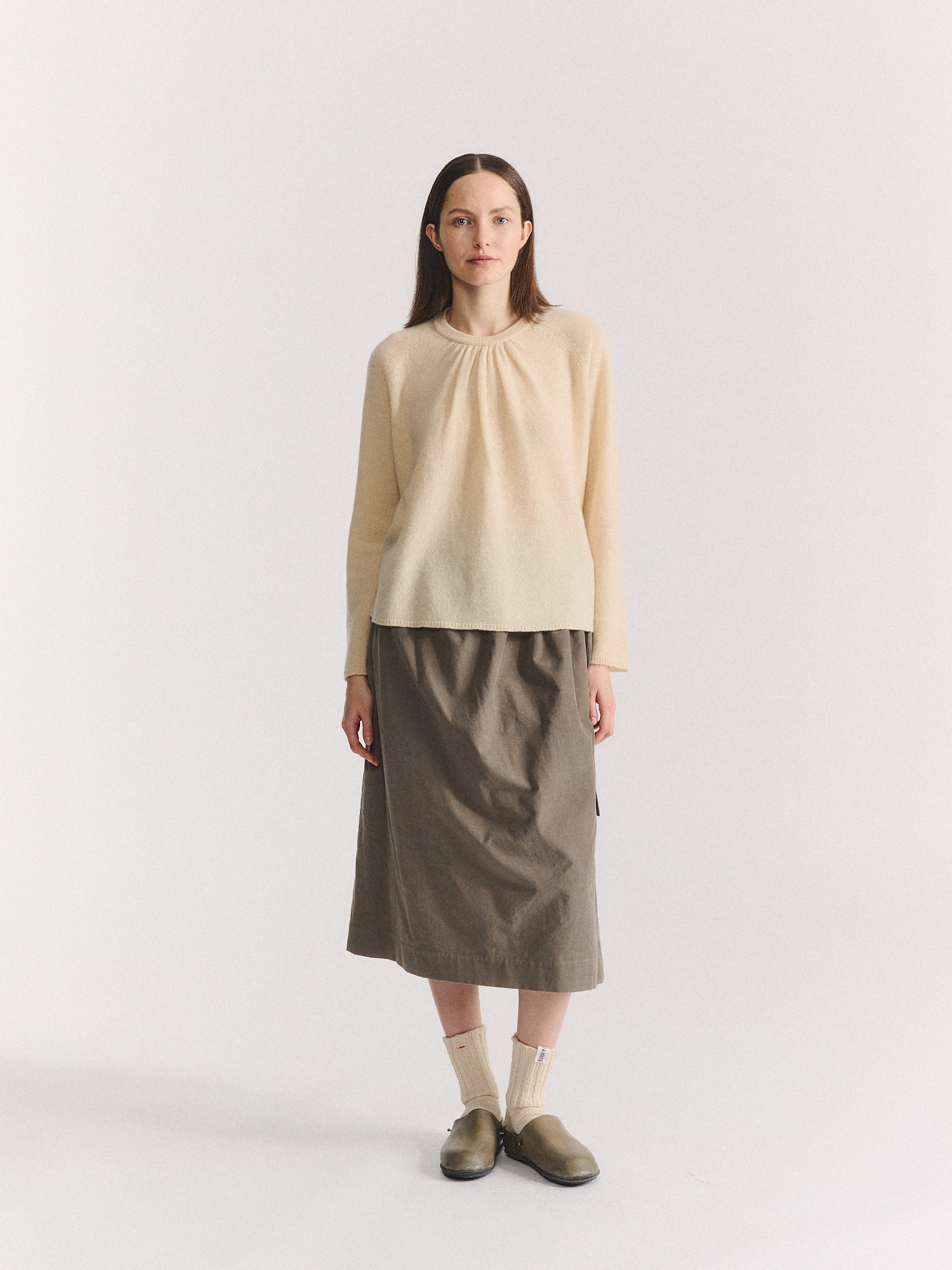 JENNIE JUMPER -  WOOCASH - ECRU