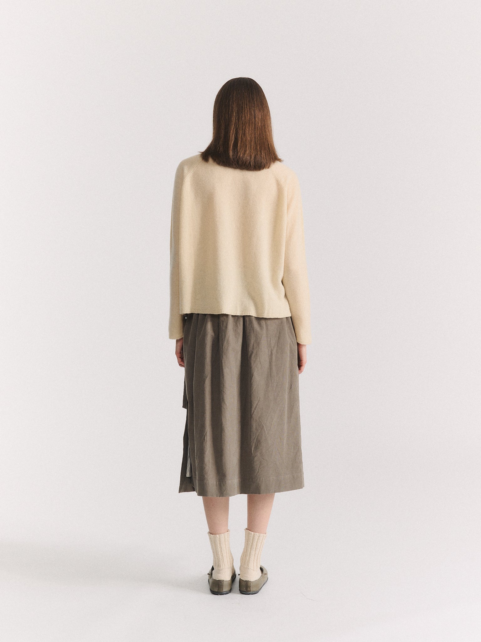 JENNIE JUMPER -  WOOCASH - ECRU
