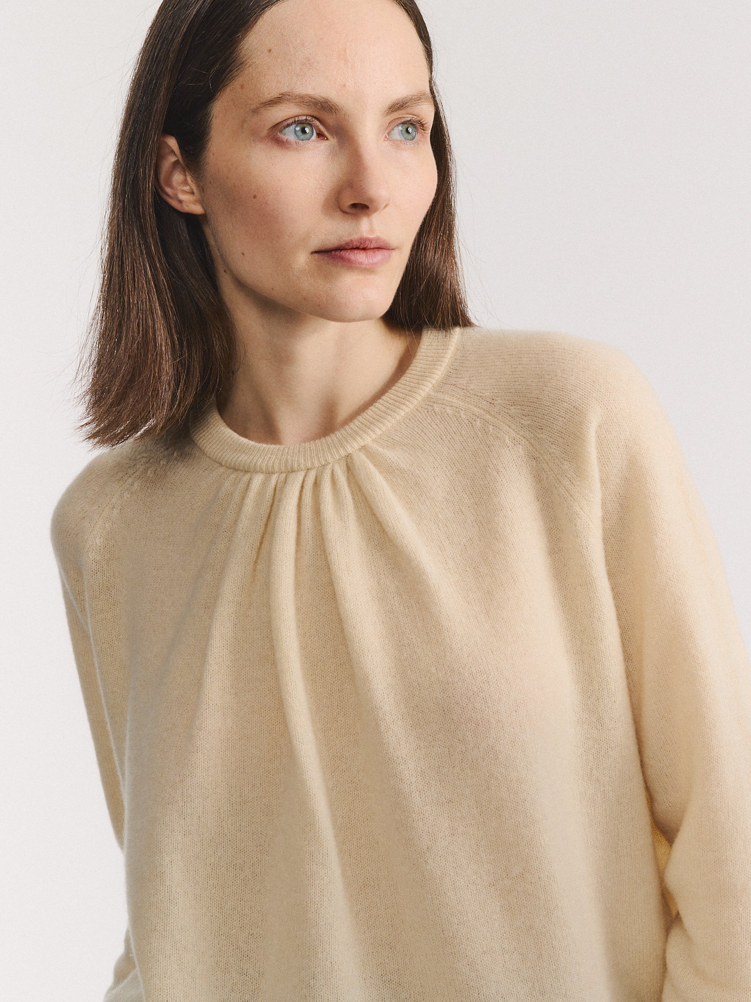 JENNIE JUMPER -  WOOCASH - ECRU