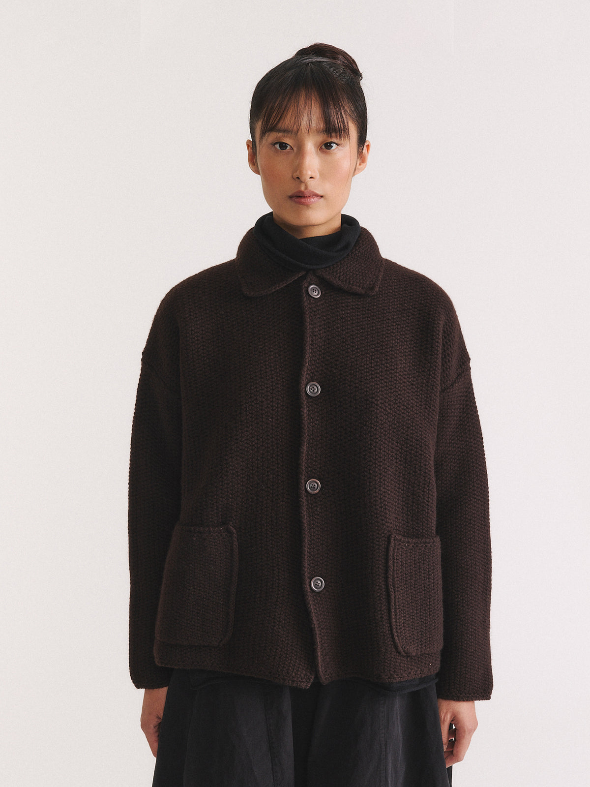 ROVER JACKET - WOOLY - EBONY