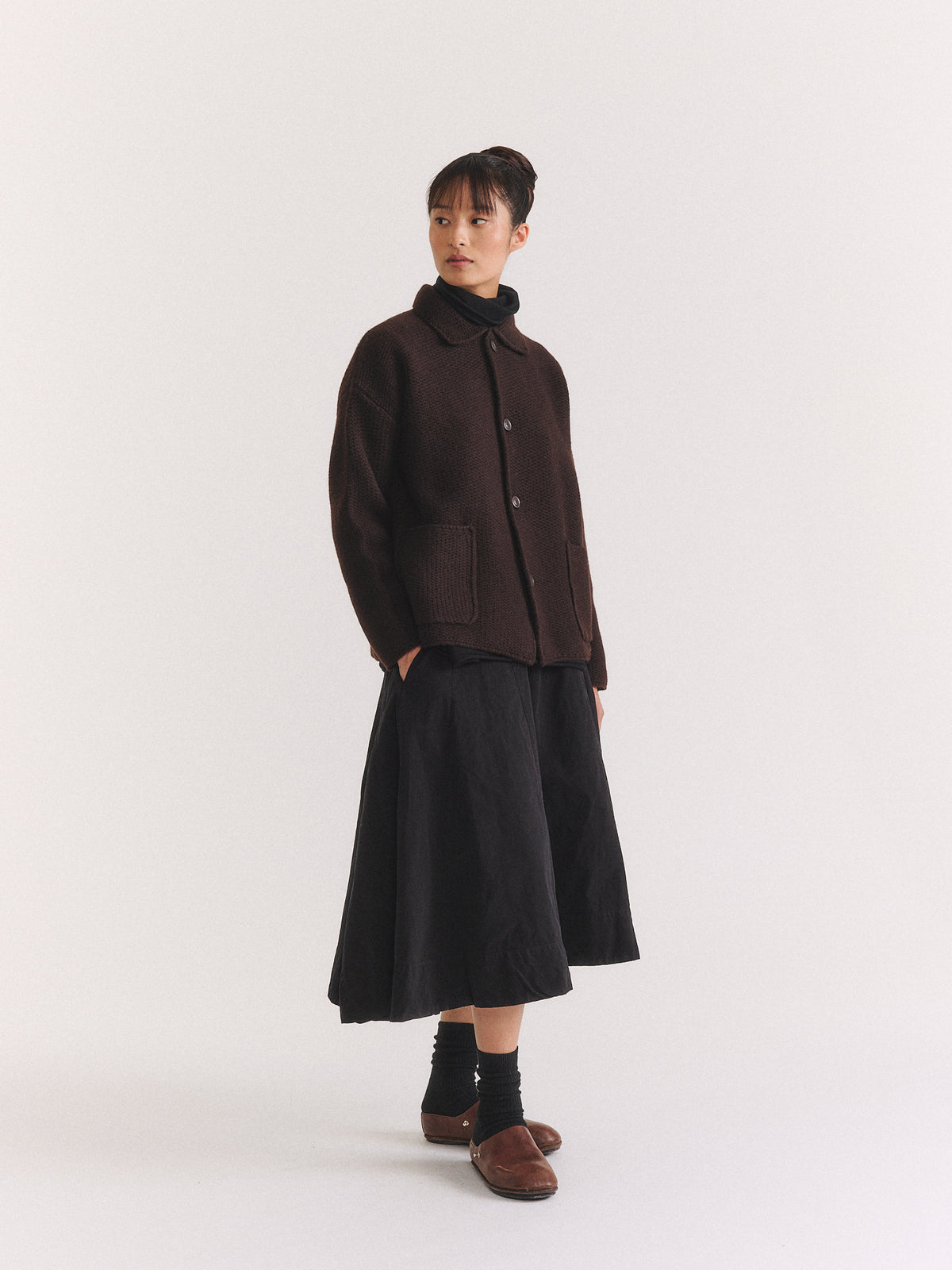 ROVER JACKET - WOOLY - EBONY