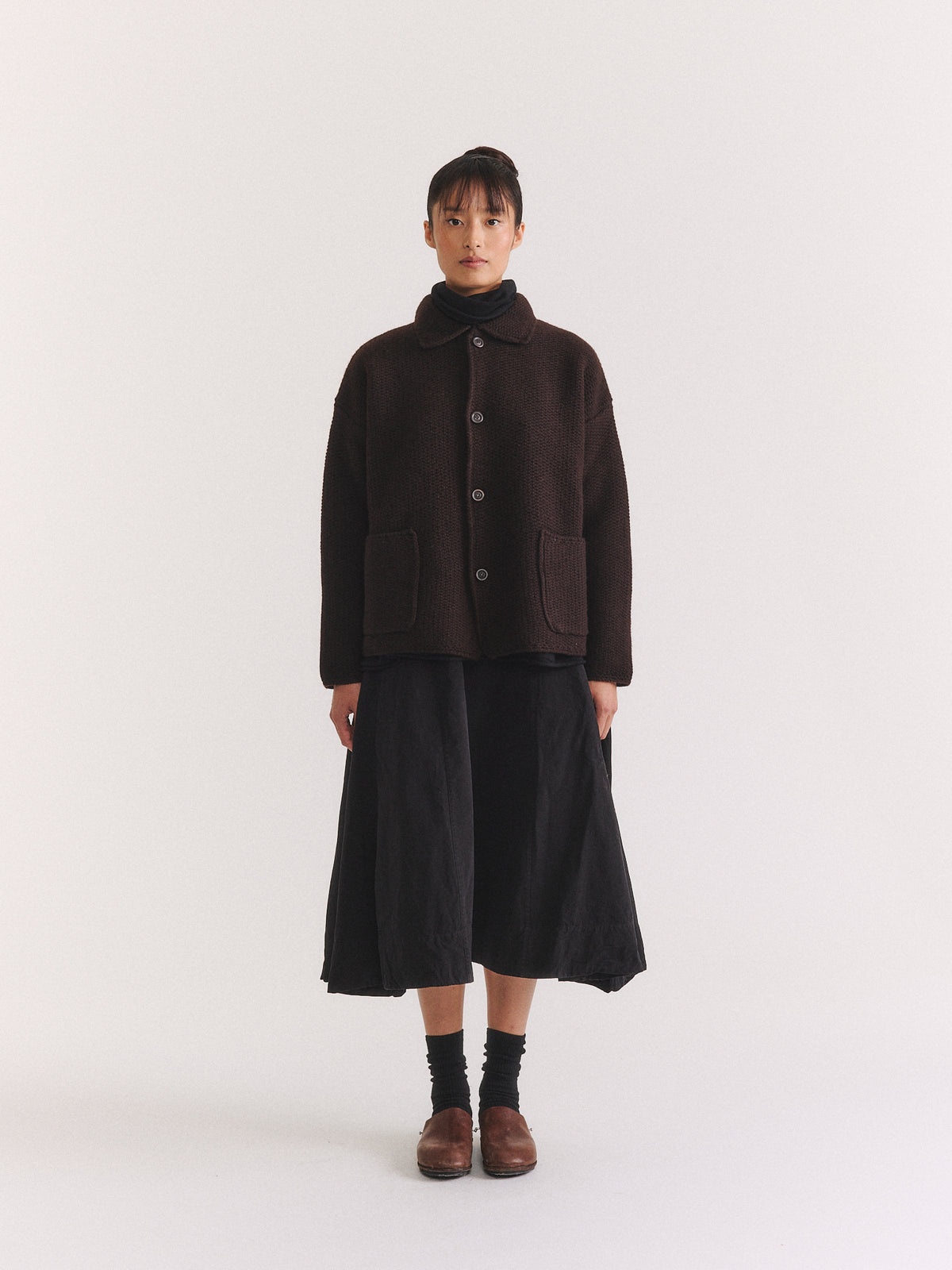 ROVER JACKET - WOOLY - EBONY