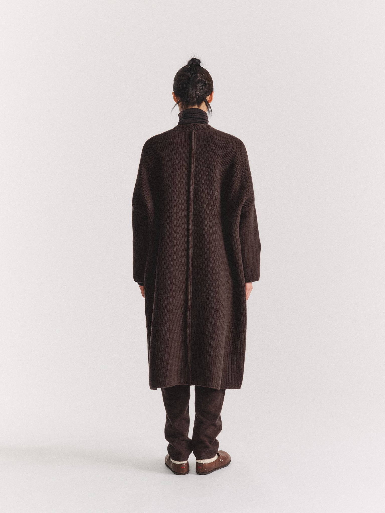 ROVER COAT - WOOLY - EBONY