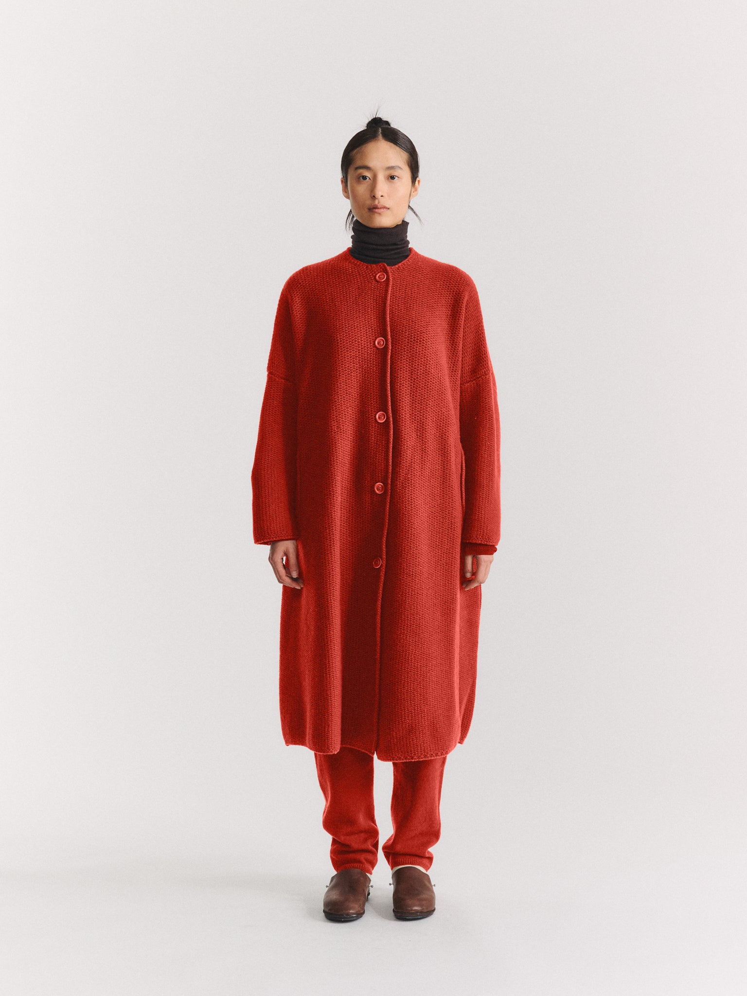 ROVER COAT - WOOLY - TABASCO