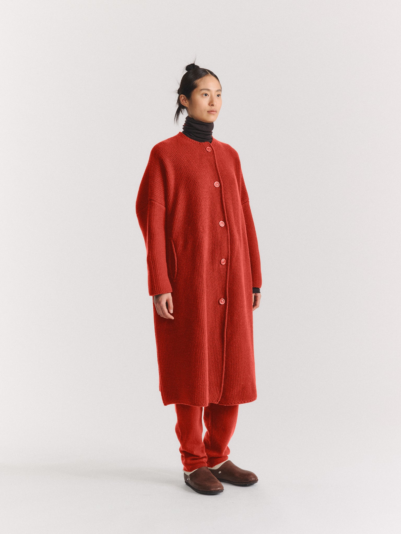 ROVER COAT - WOOLY - TABASCO