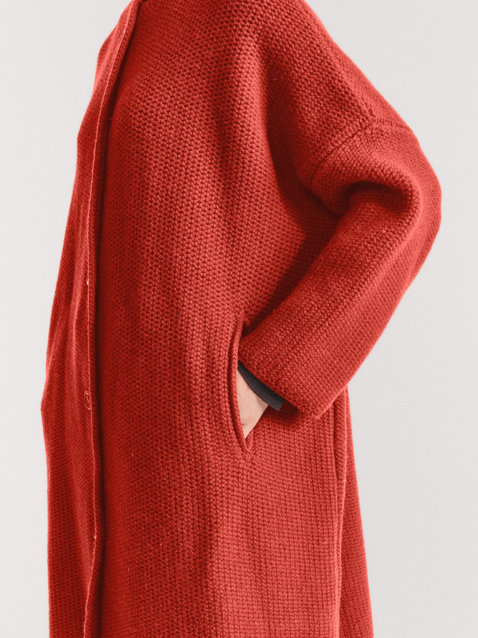 ROVER COAT - WOOLY - TABASCO