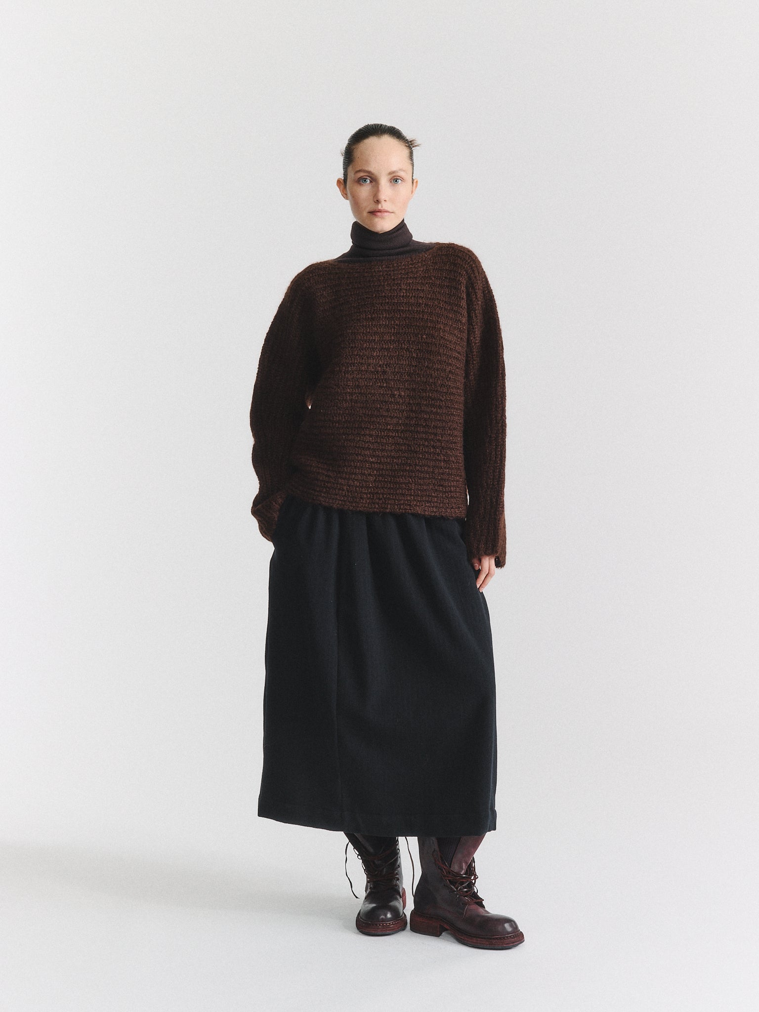 PULL DOUX EN MOHAIR - MOHWOOL - BUNGA