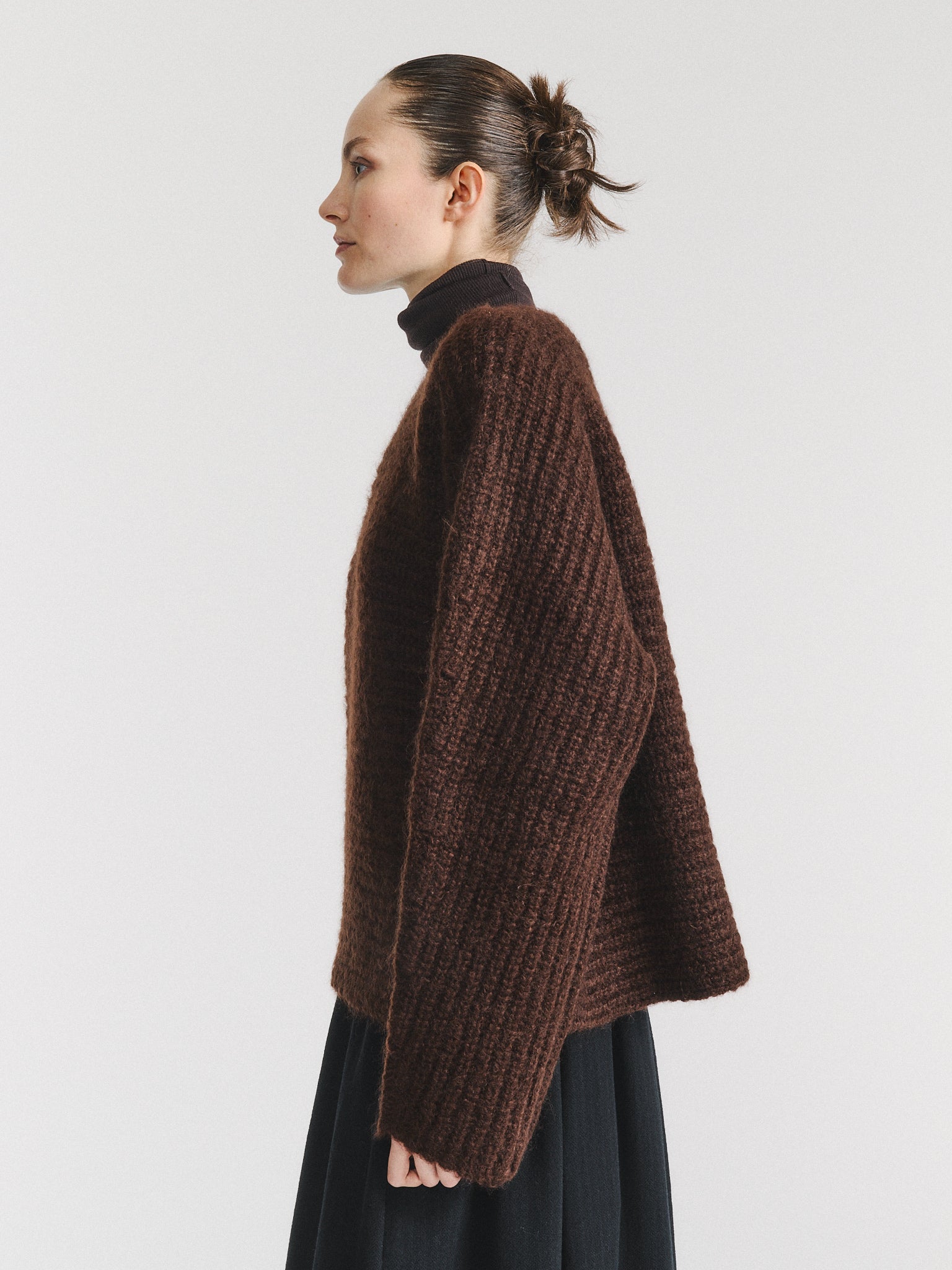 PULL DOUX EN MOHAIR - MOHWOOL - BUNGA