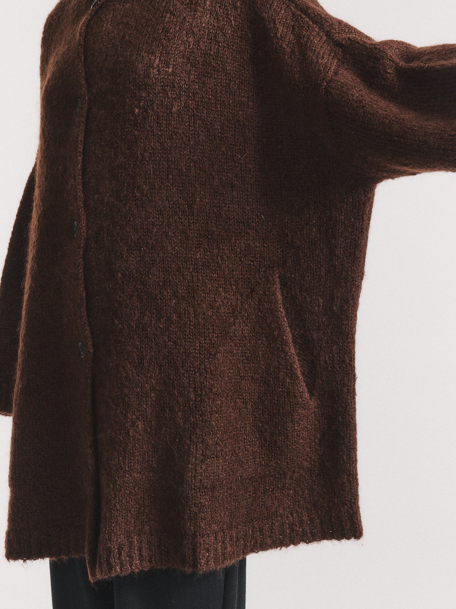 SOFT MOH CARDIGAN - MOHWOOL - BUNGA