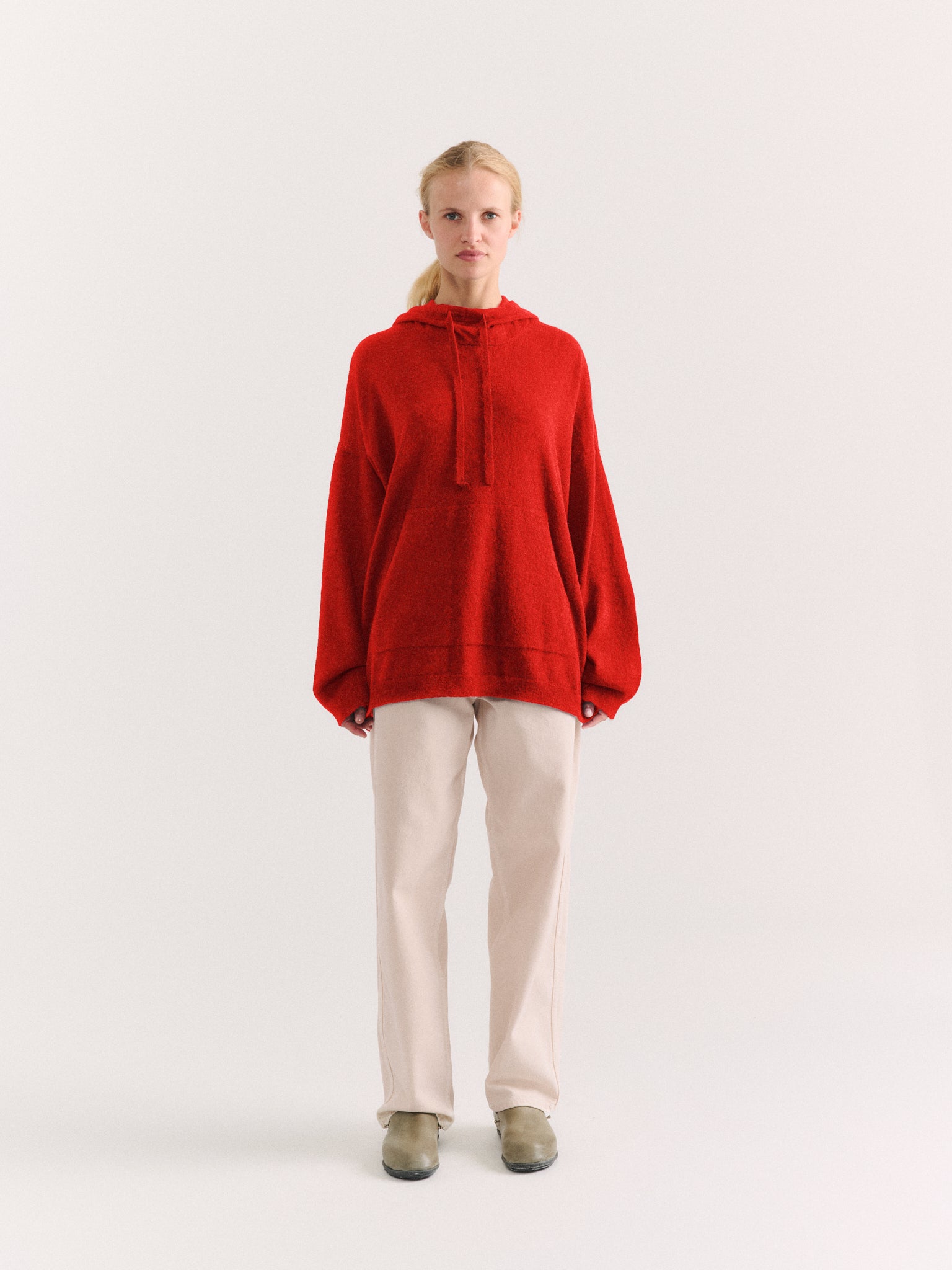 HOODIE - ALPAWO - SANGERINE