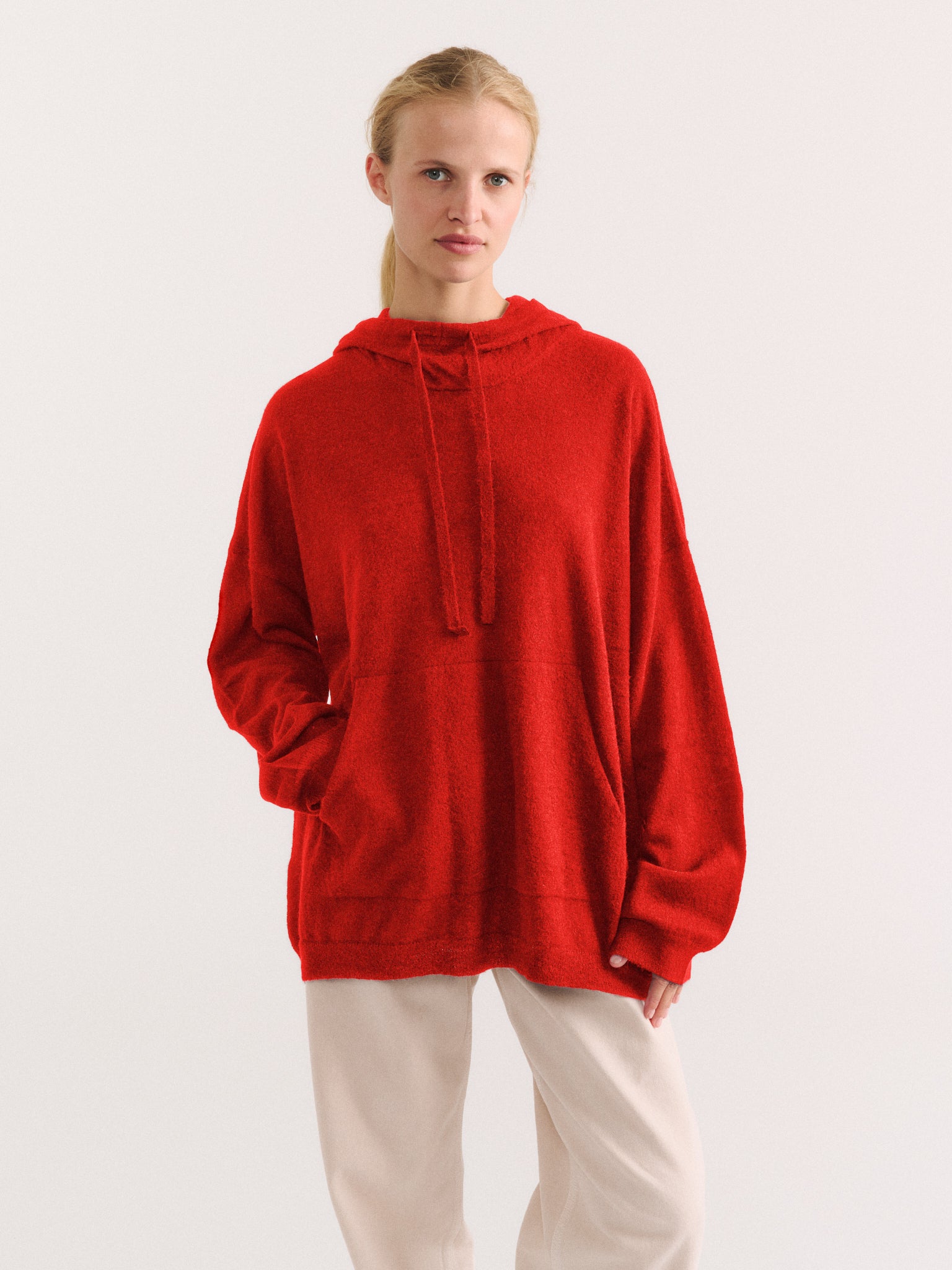 HOODIE - ALPAWO - SANGERINE