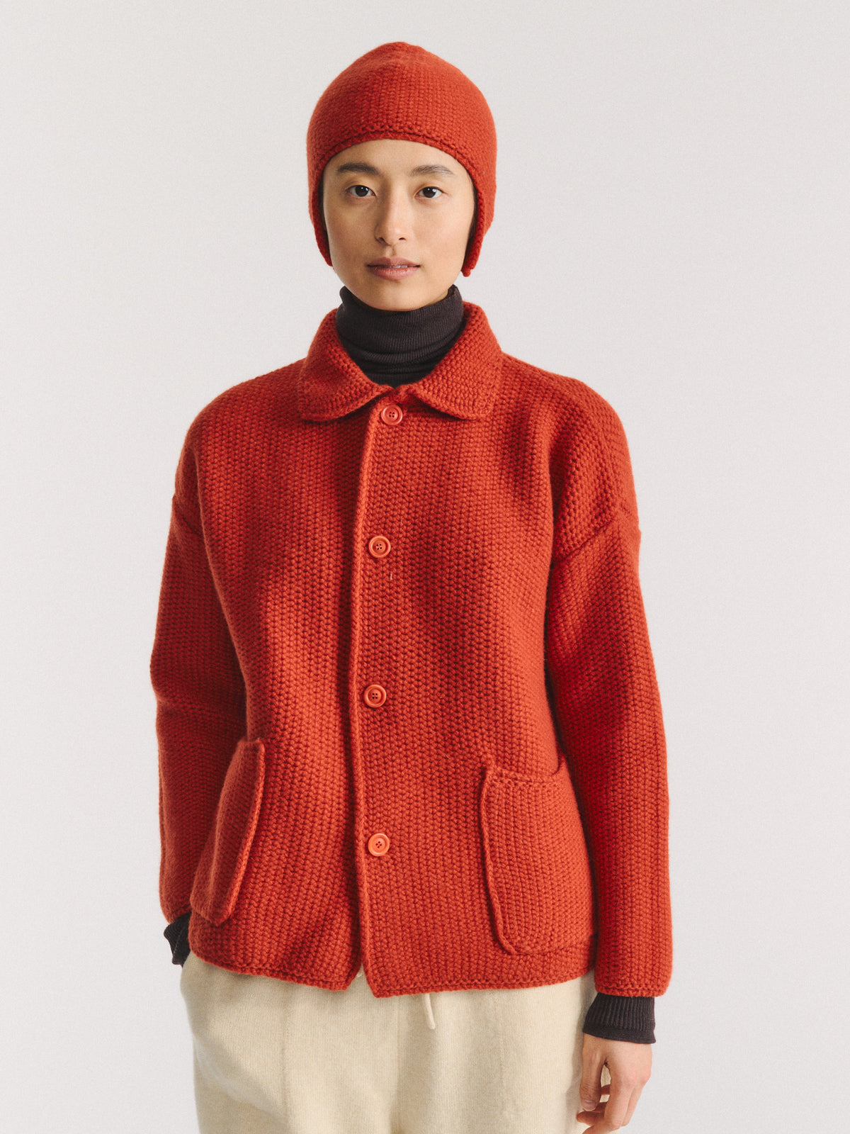 ROVER BEANIE - WOOLY - EBONY