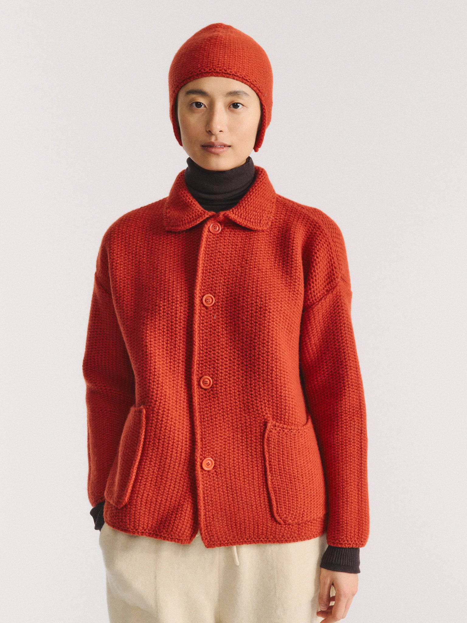 ROVER BEANIE - WOOLY - EBONY