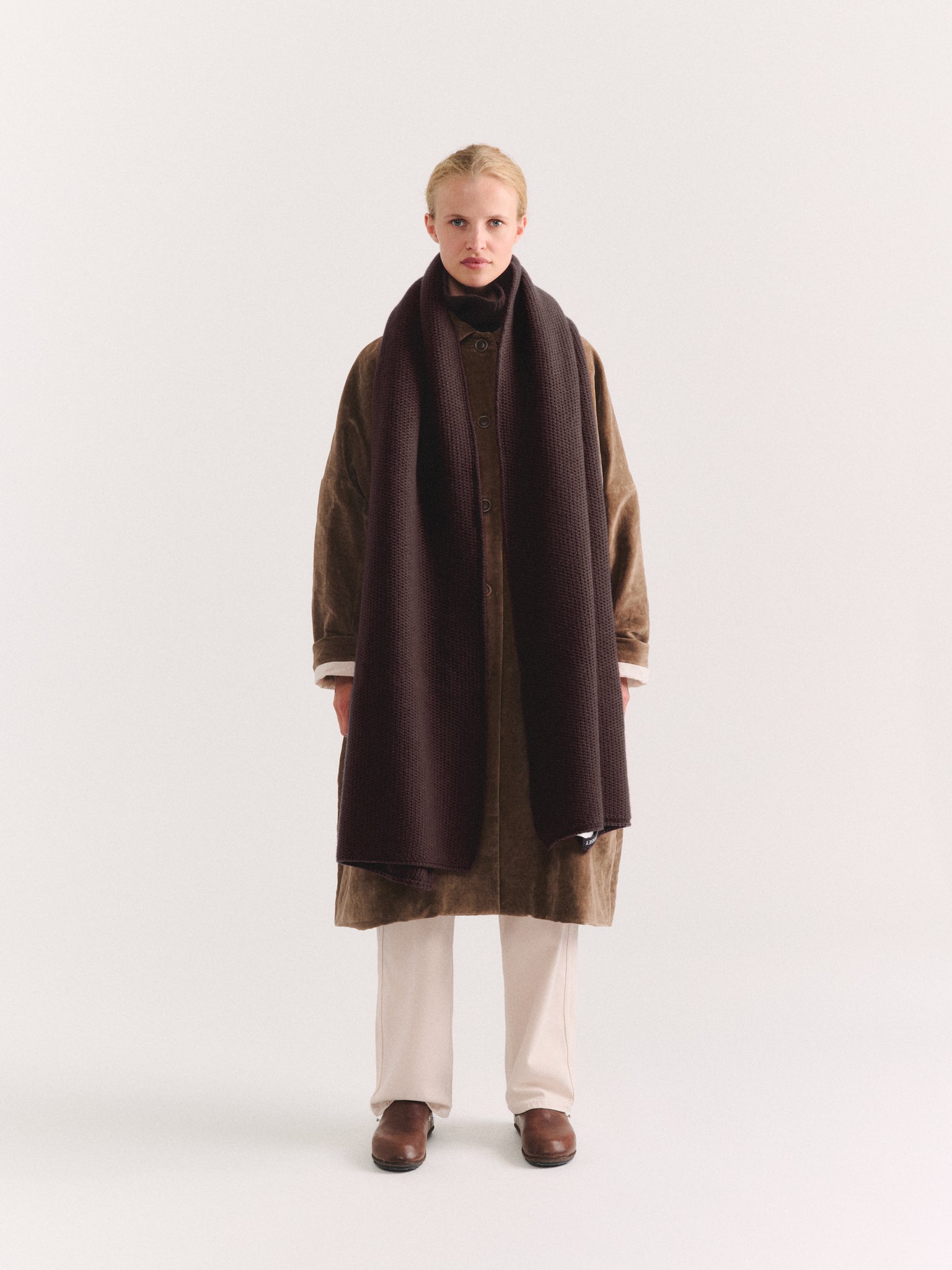 ROVER SCARF - WOOLY - EBONY