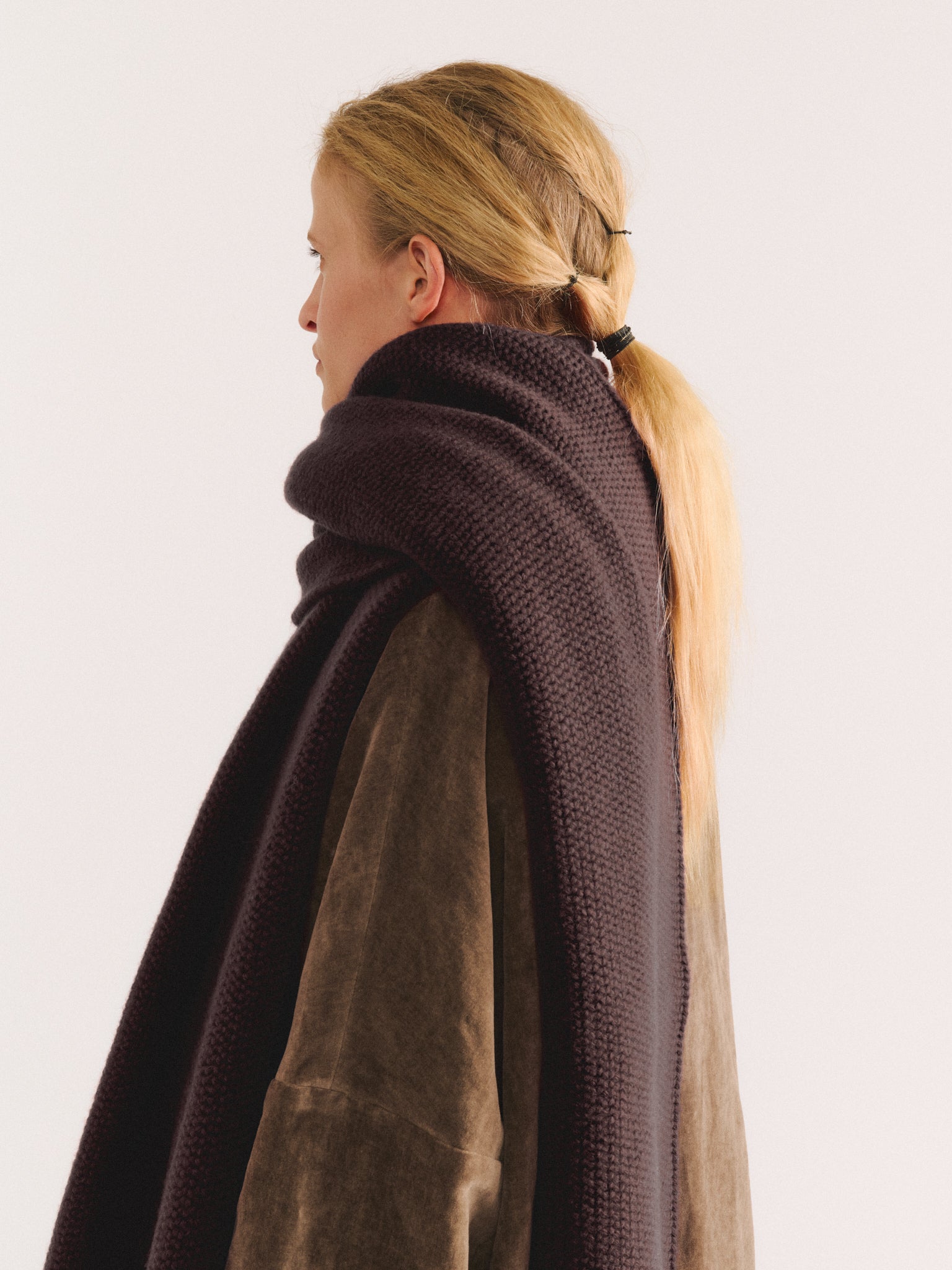 ROVER SCARF - WOOLY - EBONY