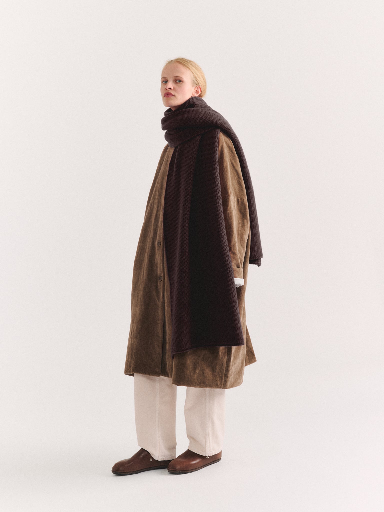 ROVER SCARF - WOOLY - EBONY