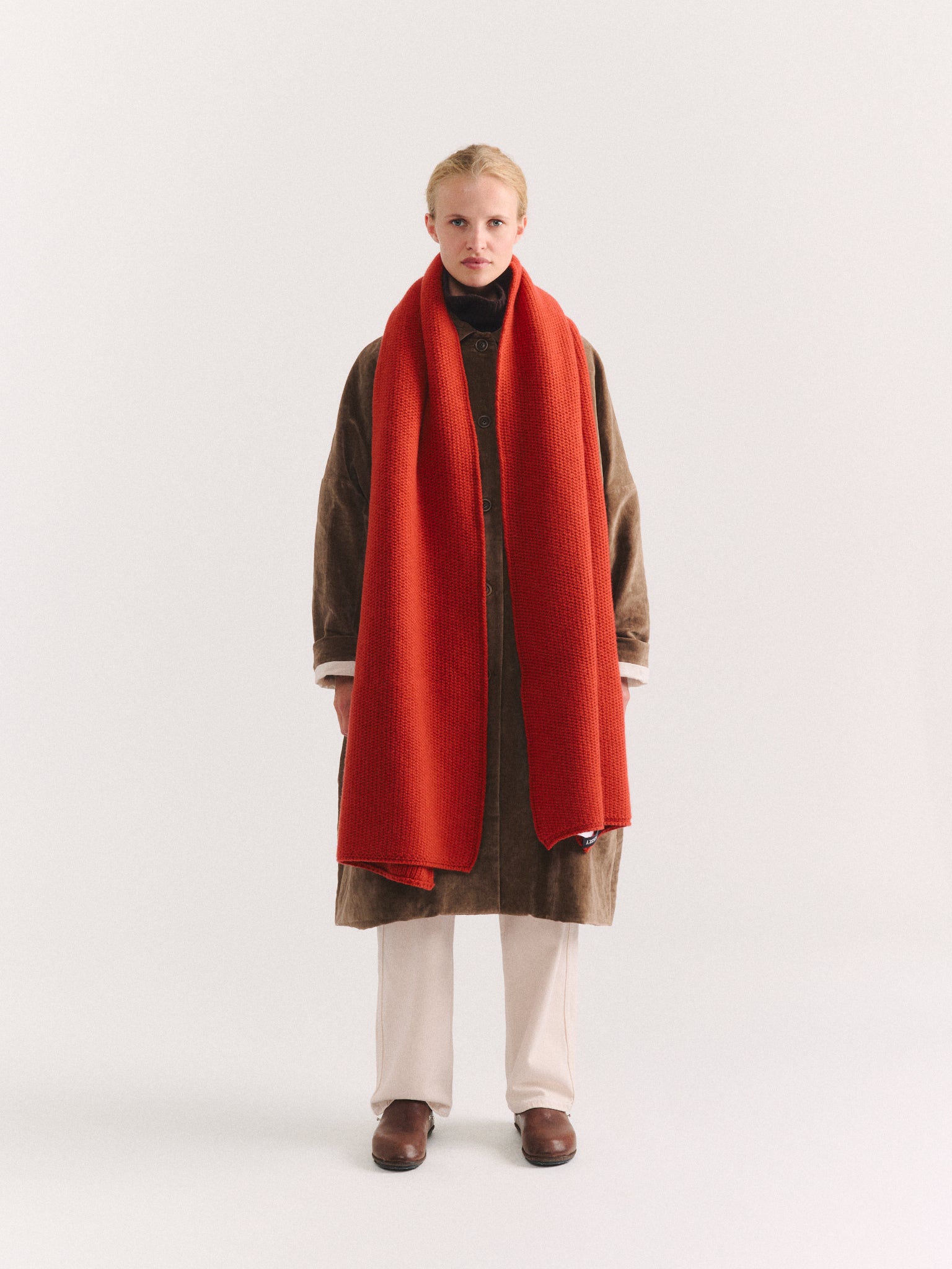 ROVER SCARF - WOOLY - TABASCO