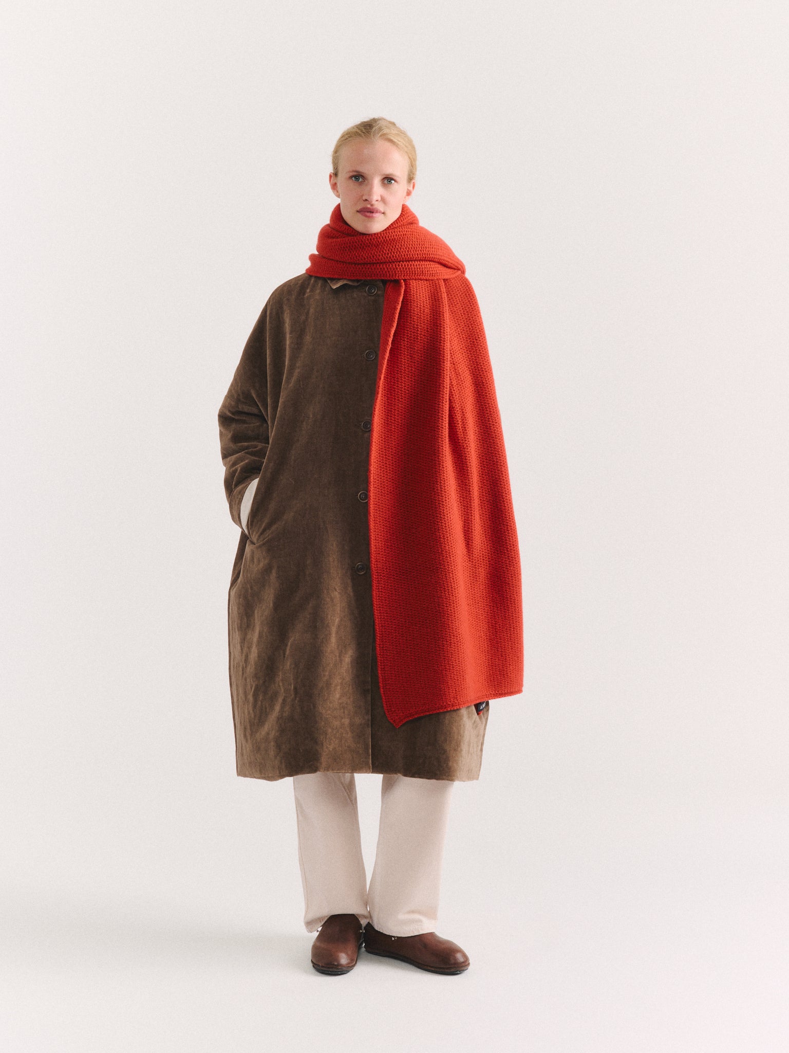 ROVER SCARF - WOOLY - TABASCO
