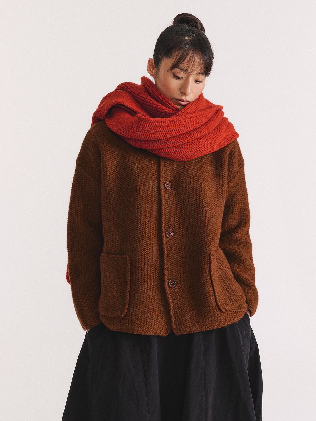 ROVER SCARF - WOOLY - TABASCO