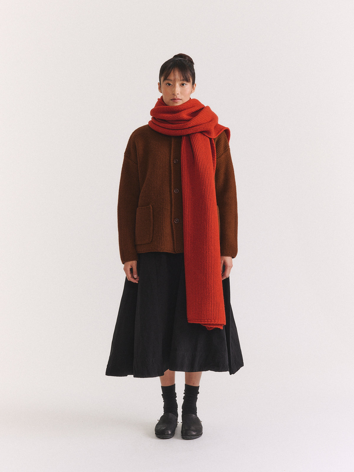 ROVER SCARF - WOOLY - TABASCO