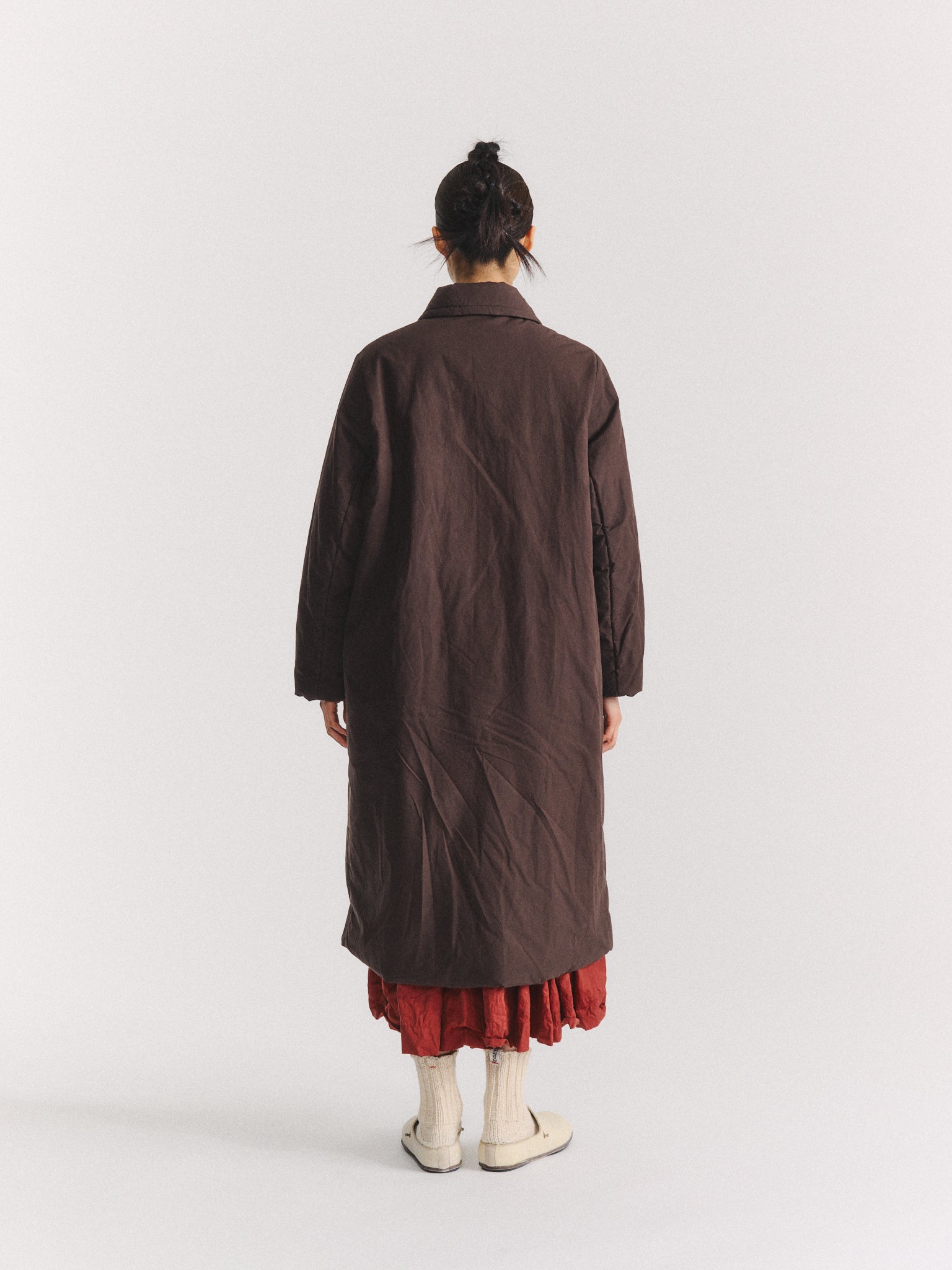 SALLY COAT - L WAX - EBONY