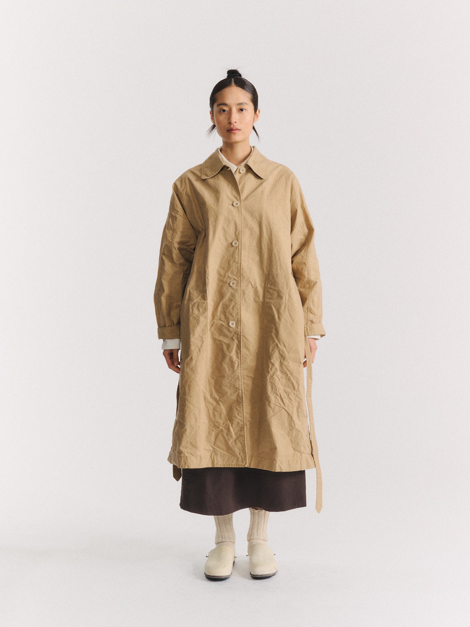 HOMIA COAT - H WAX - DESERT
