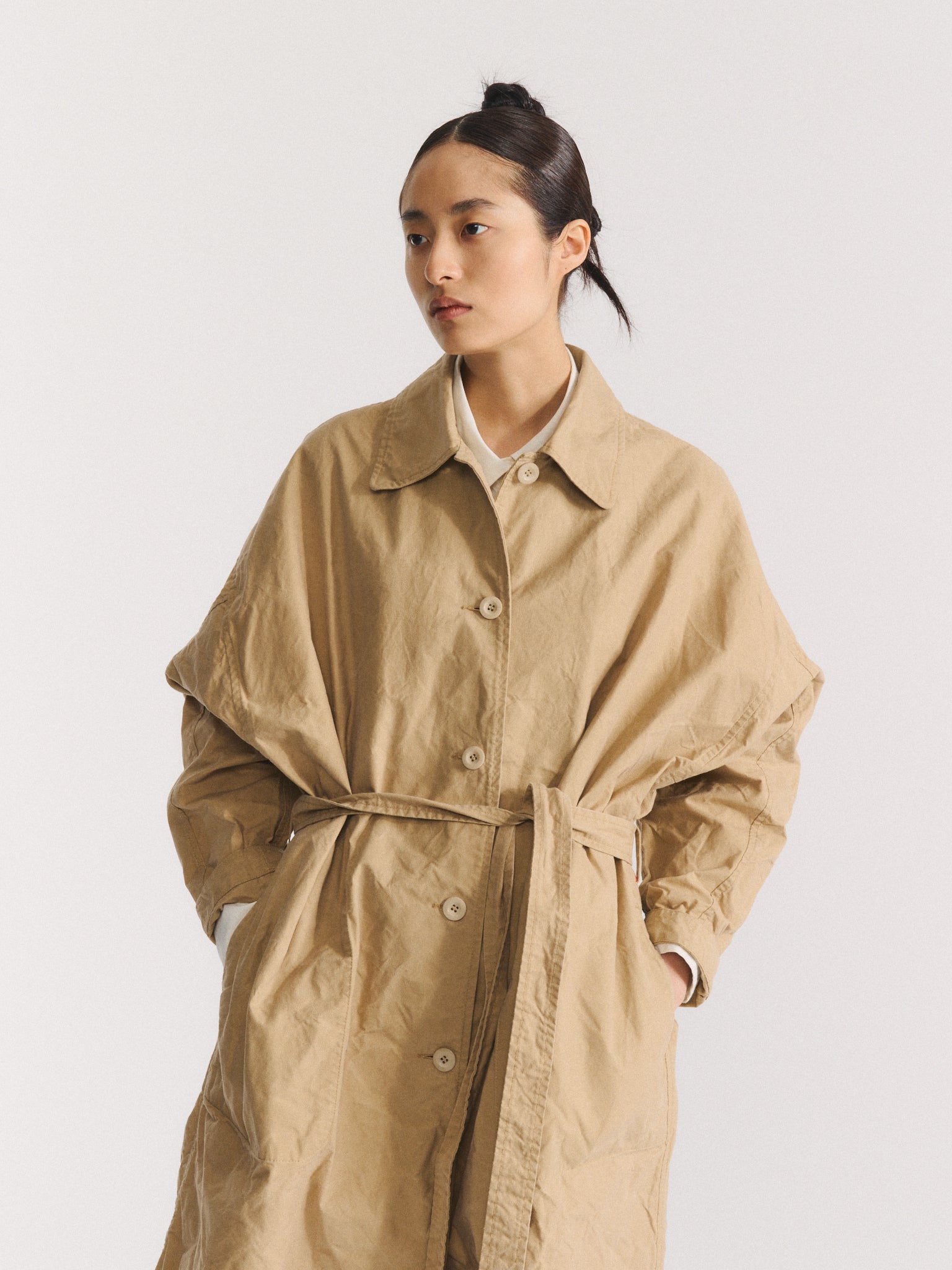 HOMIA COAT - H WAX - DESERT
