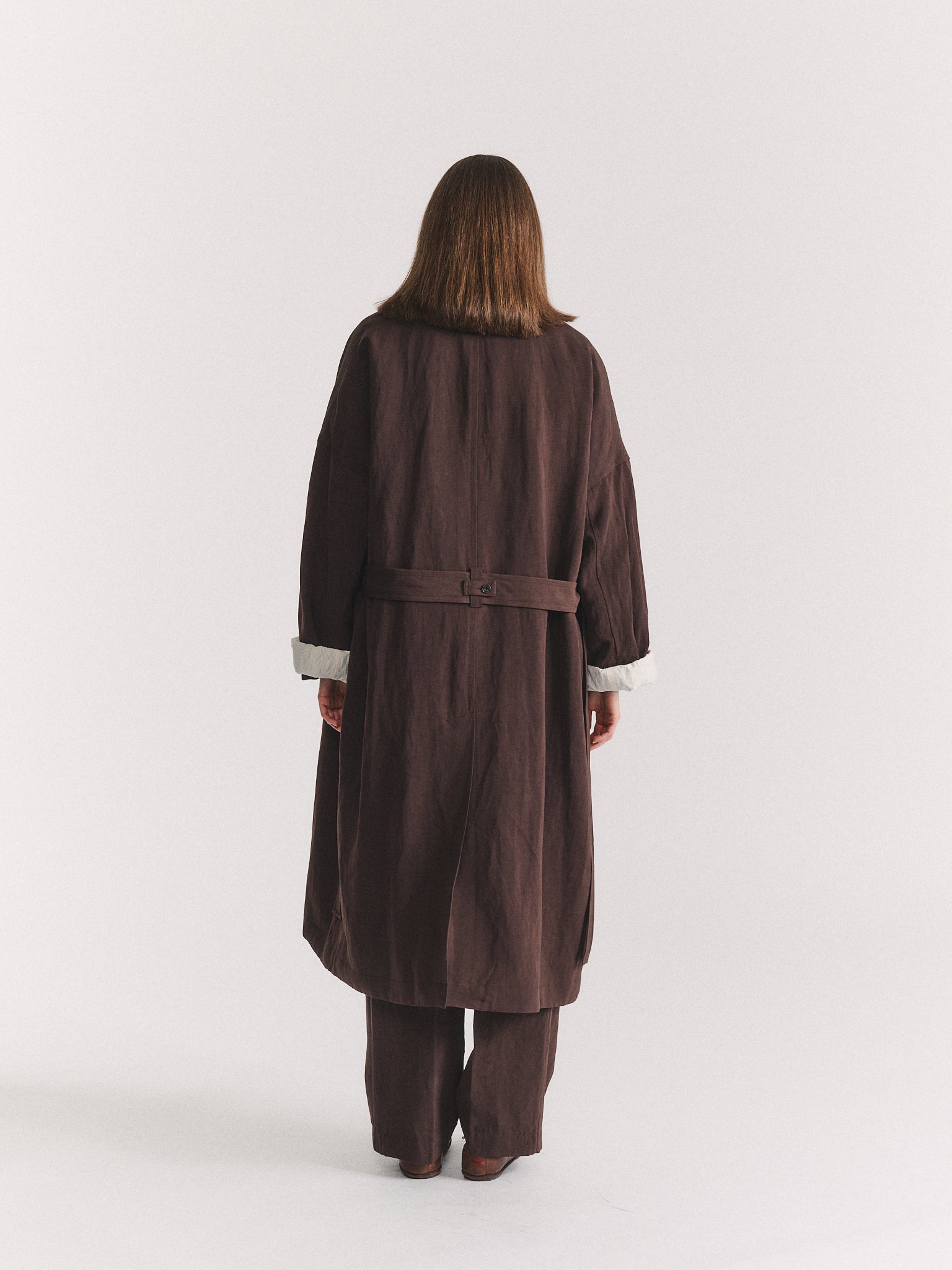LUNA COAT - DRY WOOL - BUNGA