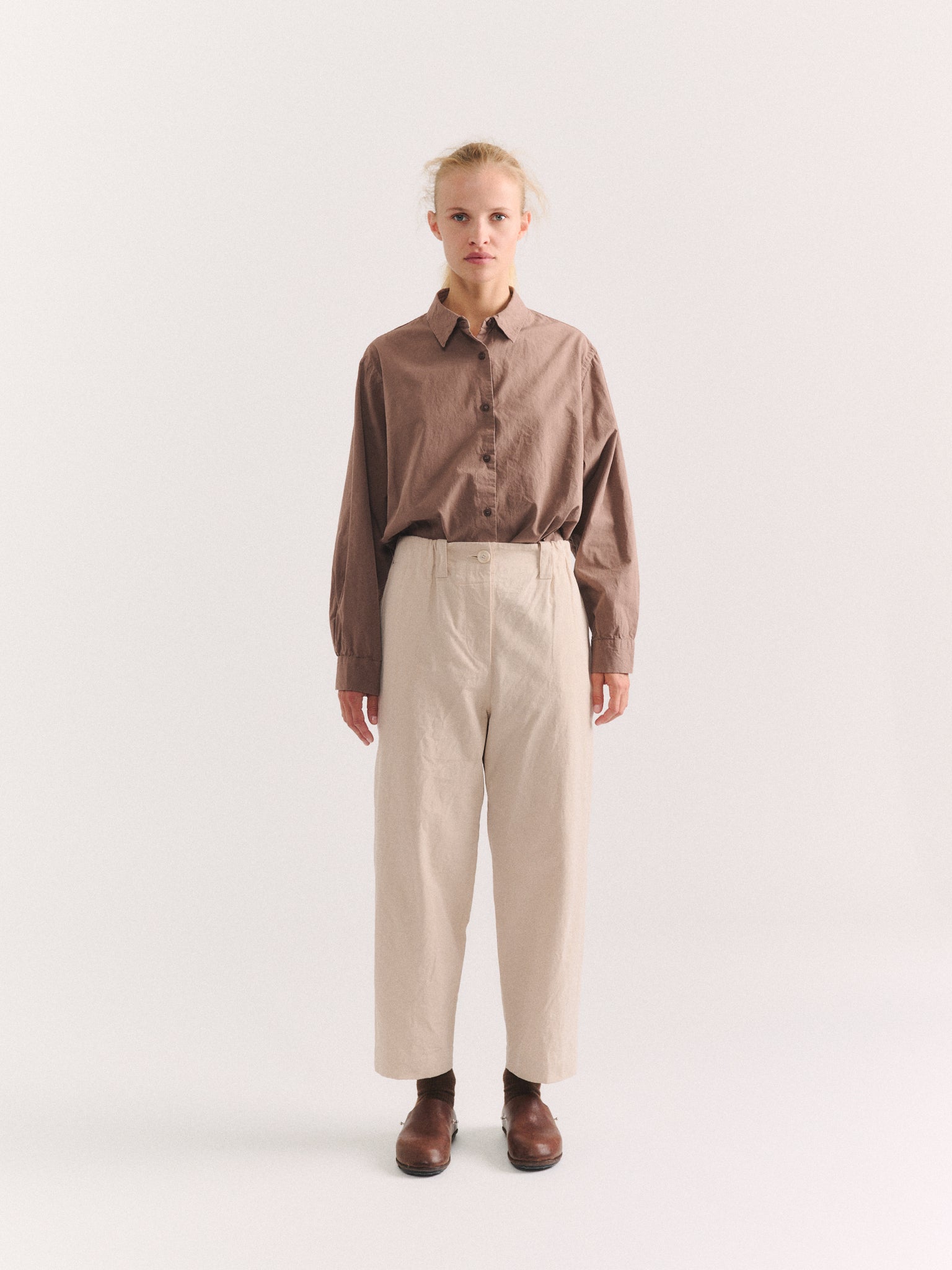 WARREN PANT - DOUBLE COT - FOAM