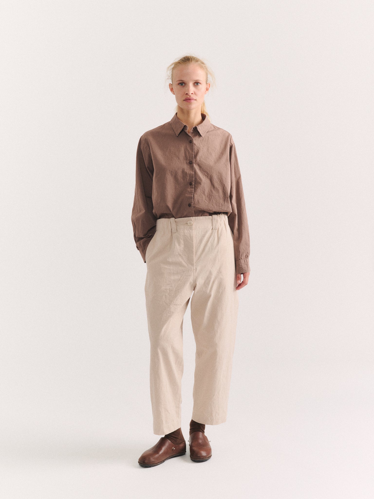 WARREN PANT - DOUBLE COT - FOAM