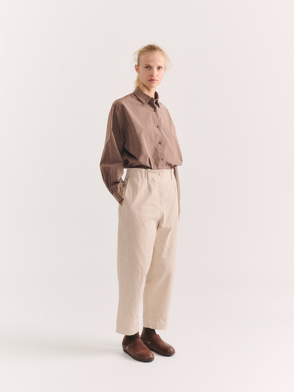 WARREN PANT - DOUBLE COT - FOAM