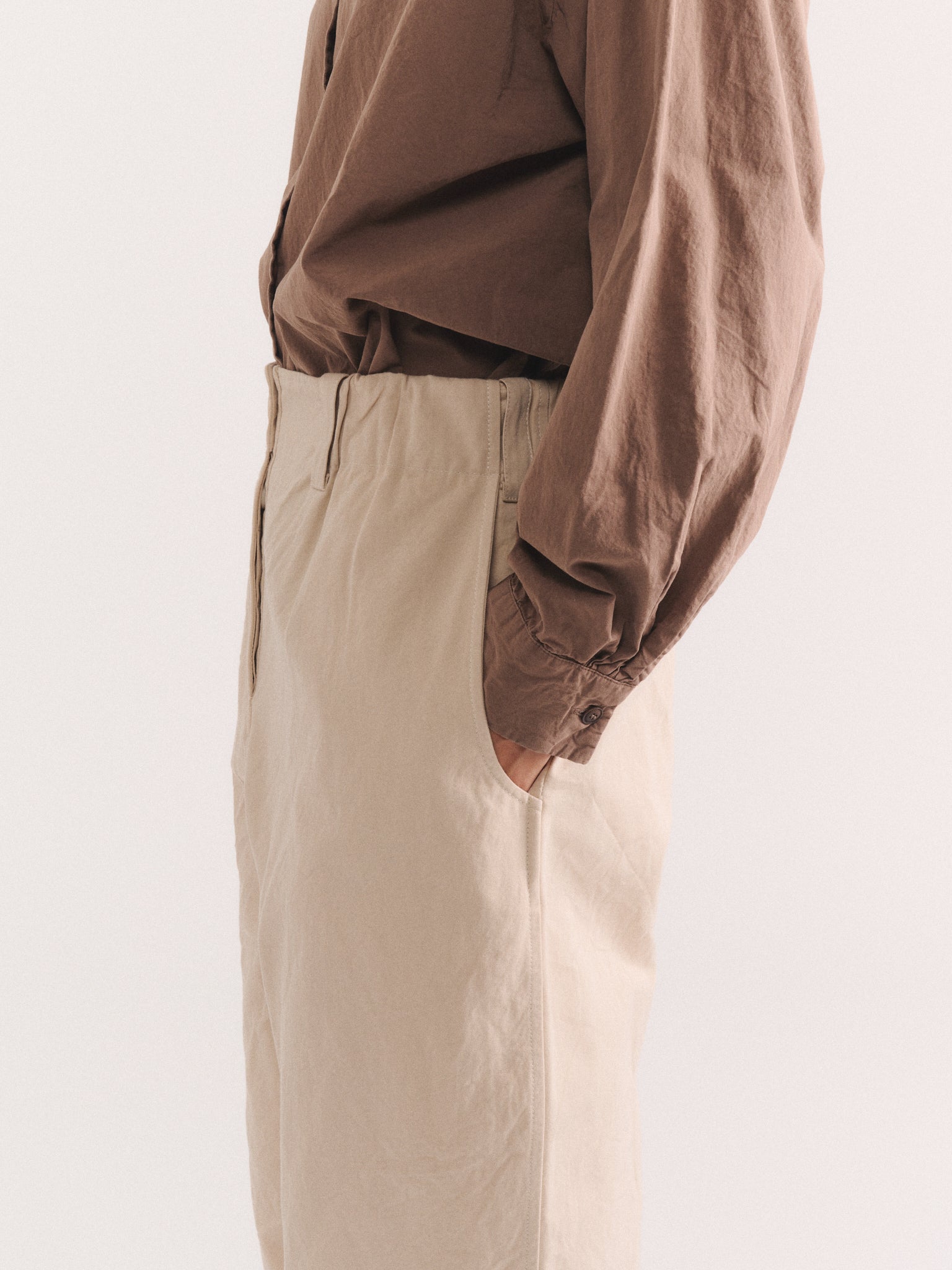 WARREN PANT - DOUBLE COT - FOAM