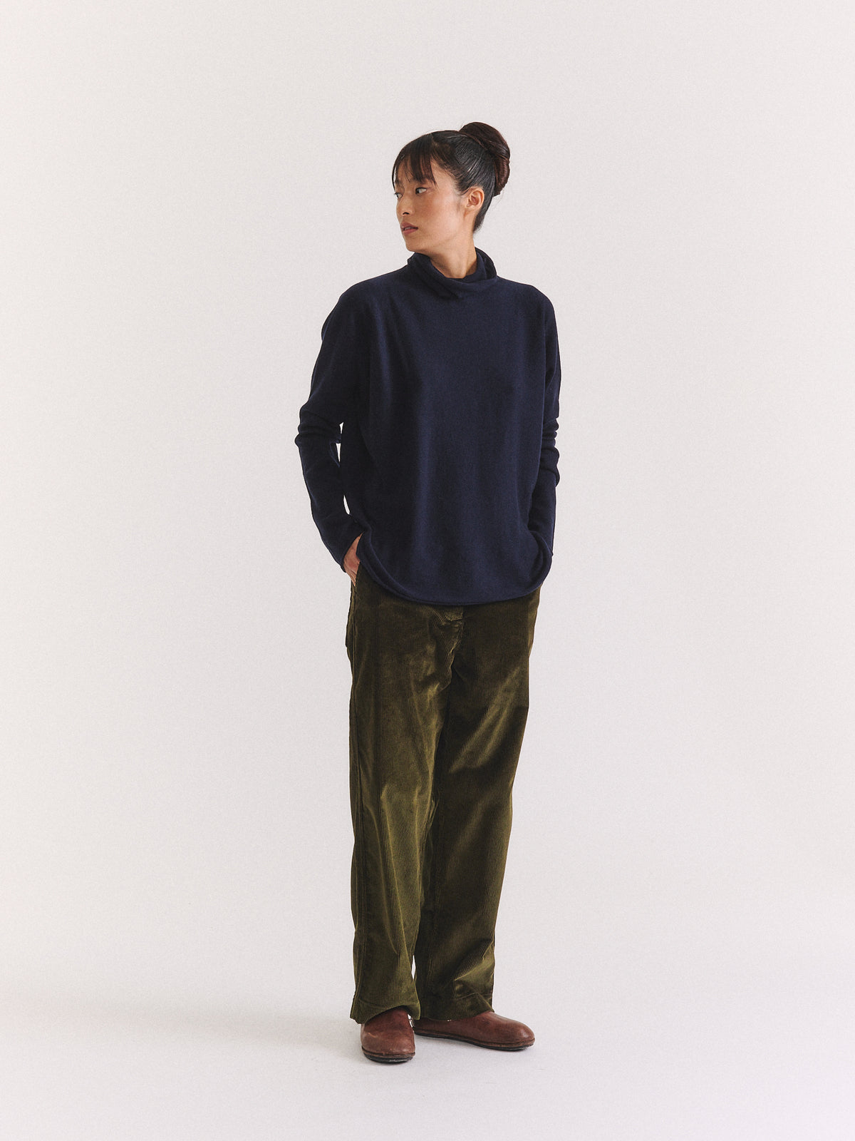 MMR PANTS - H CORD - MOSS