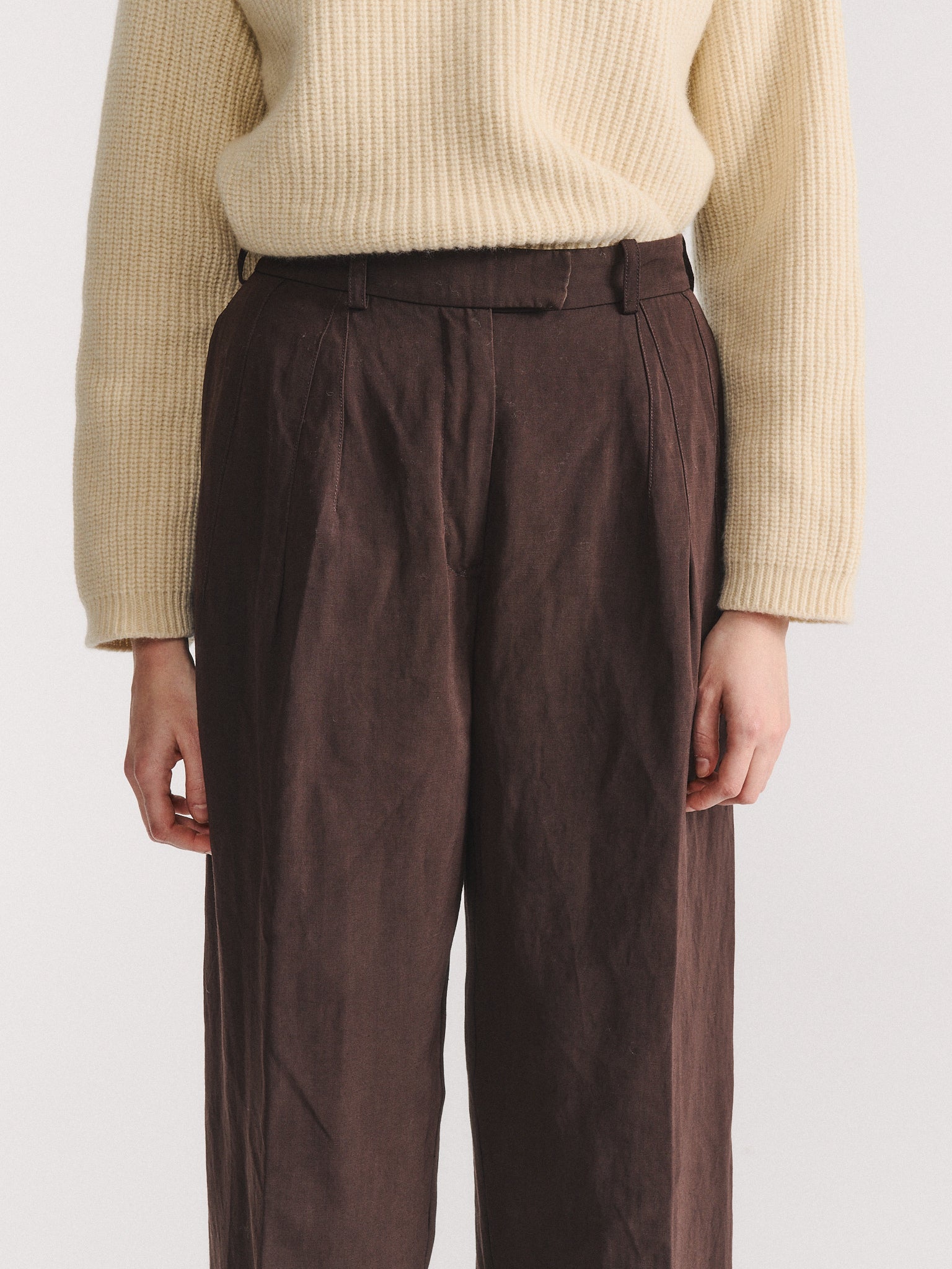 COCO PANT - DRY WOOL - BUNGA
