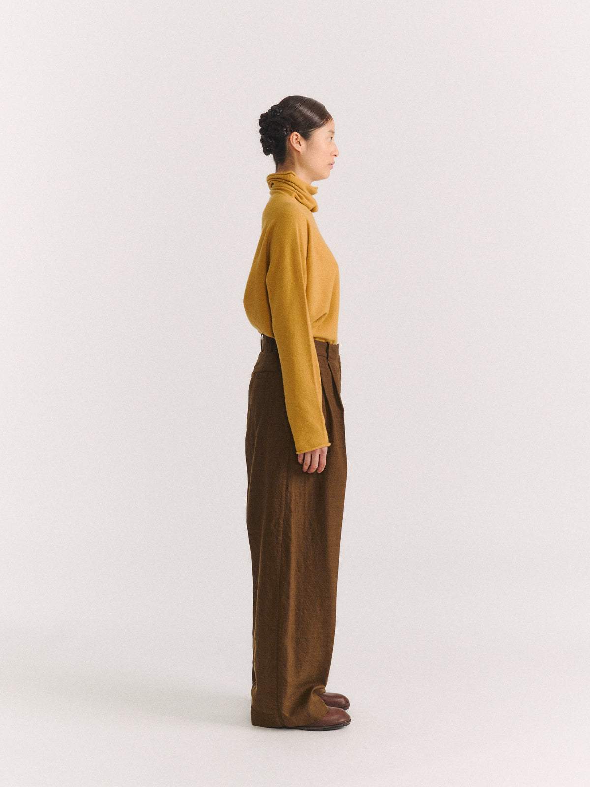 SIENNA PANT - WASHED WOOL - AS IS