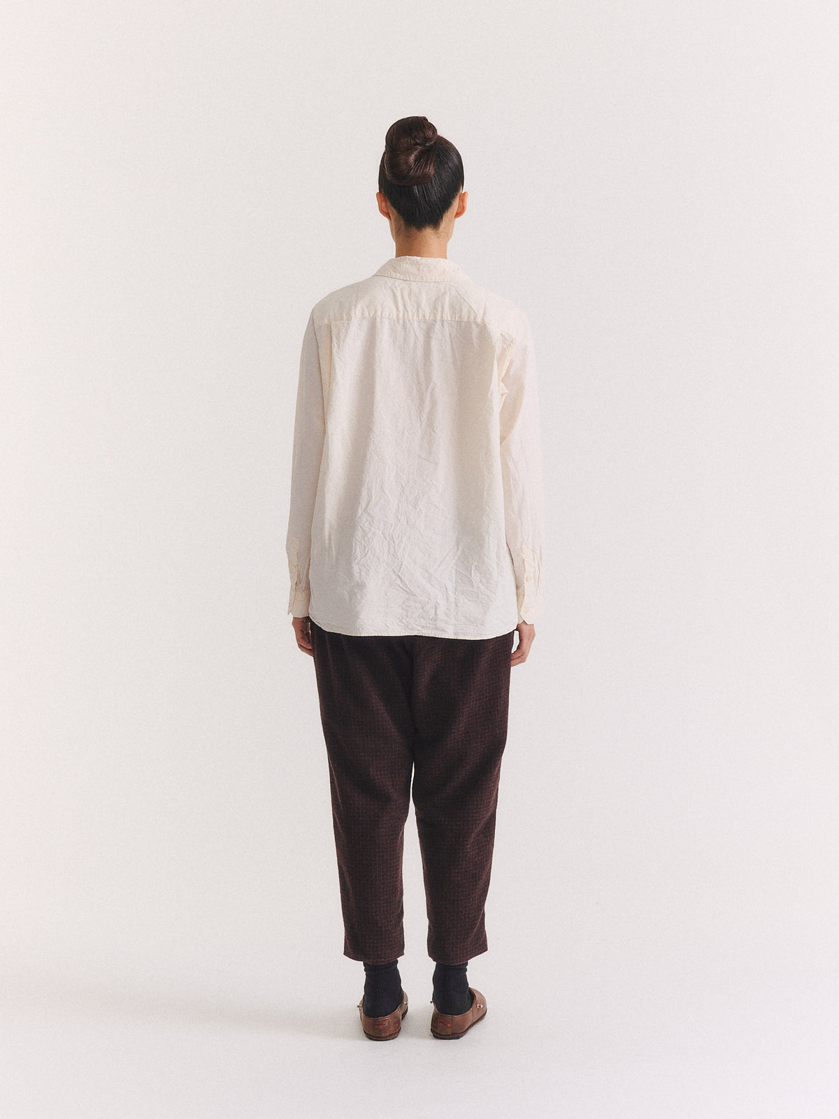 ZWAG PANT - PIN CHECK - BROWN CHECK