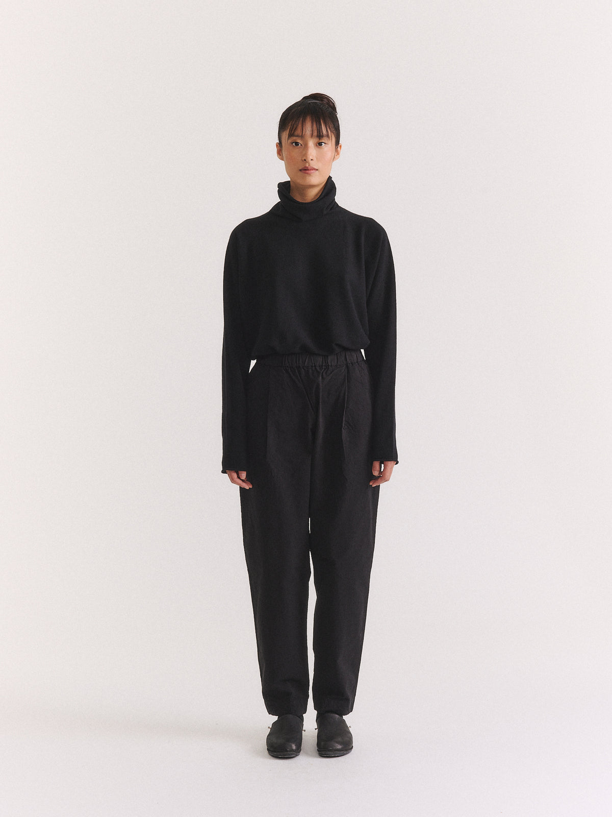VERGER  PANT - PAPER COT - BLACK