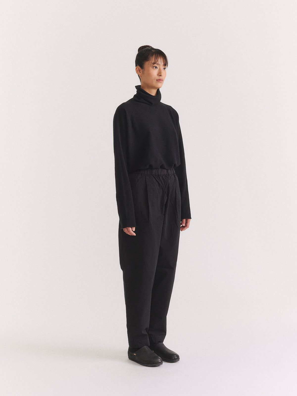 VERGER  PANT - PAPER COT - BLACK