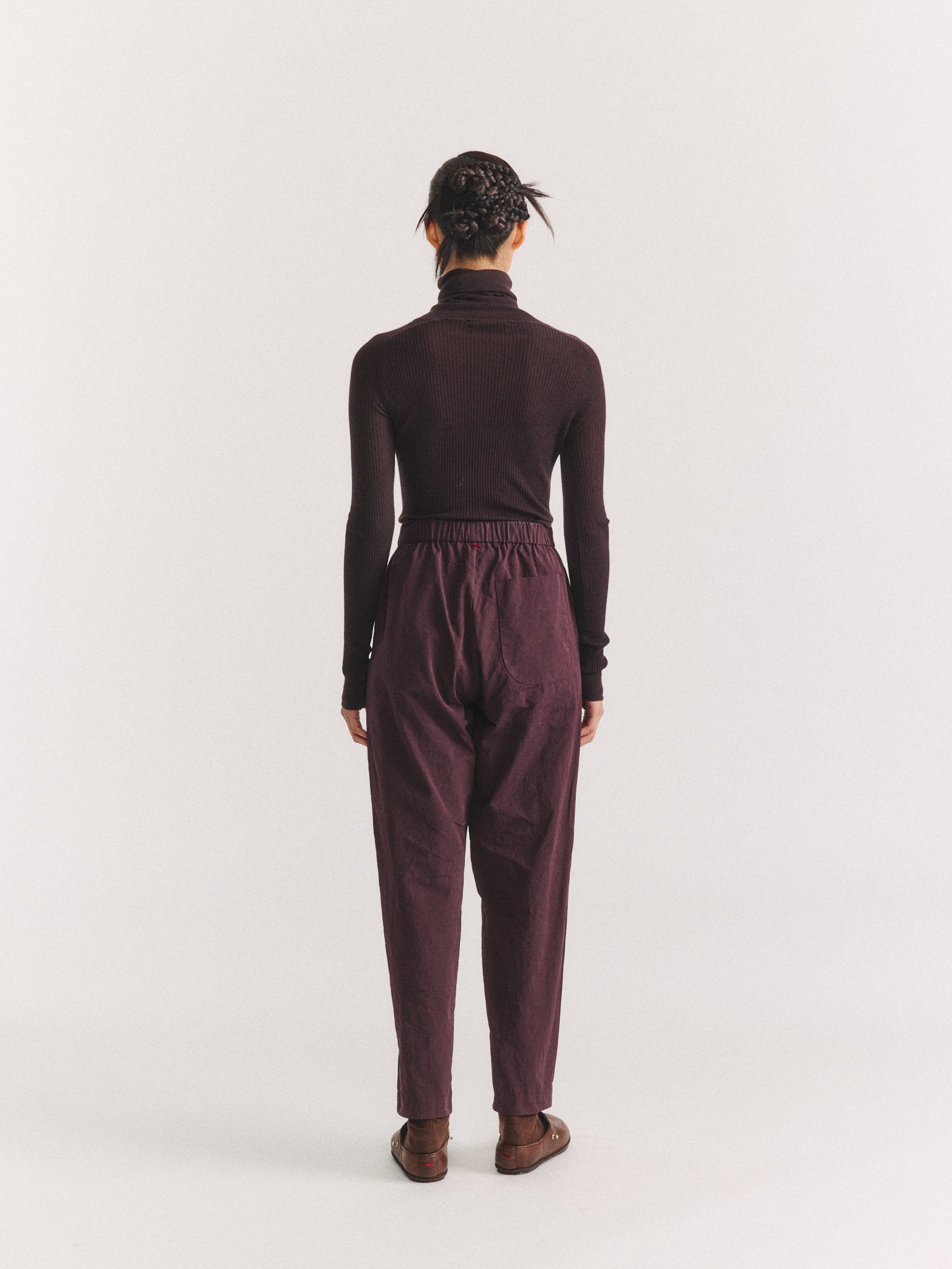 VERGER  PANT - PAPER COT - EBONY