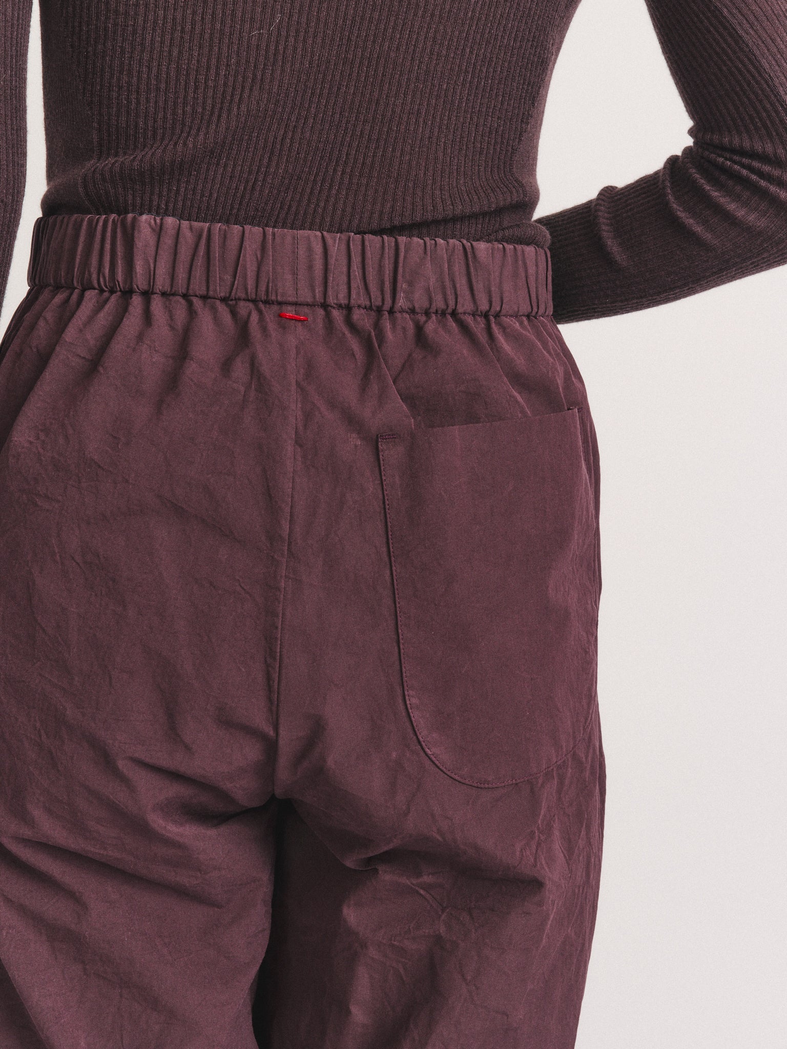VERGER  PANT - PAPER COT - EBONY