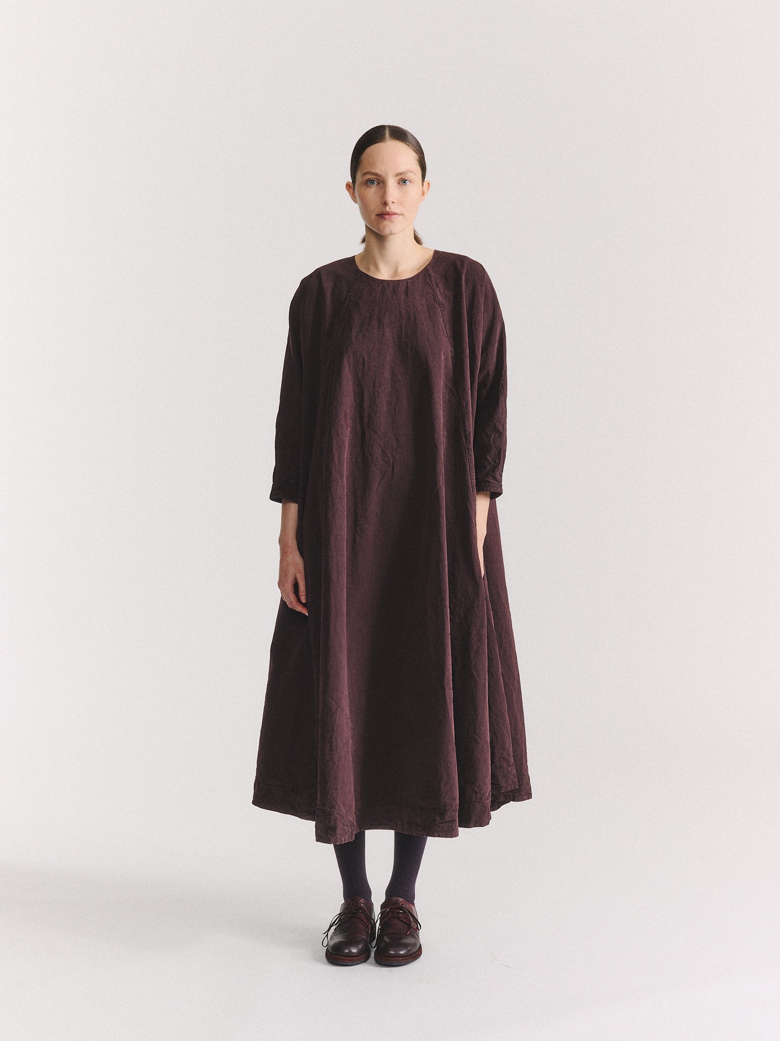 SOLEIL DRESS - PAPER COT - EBONY