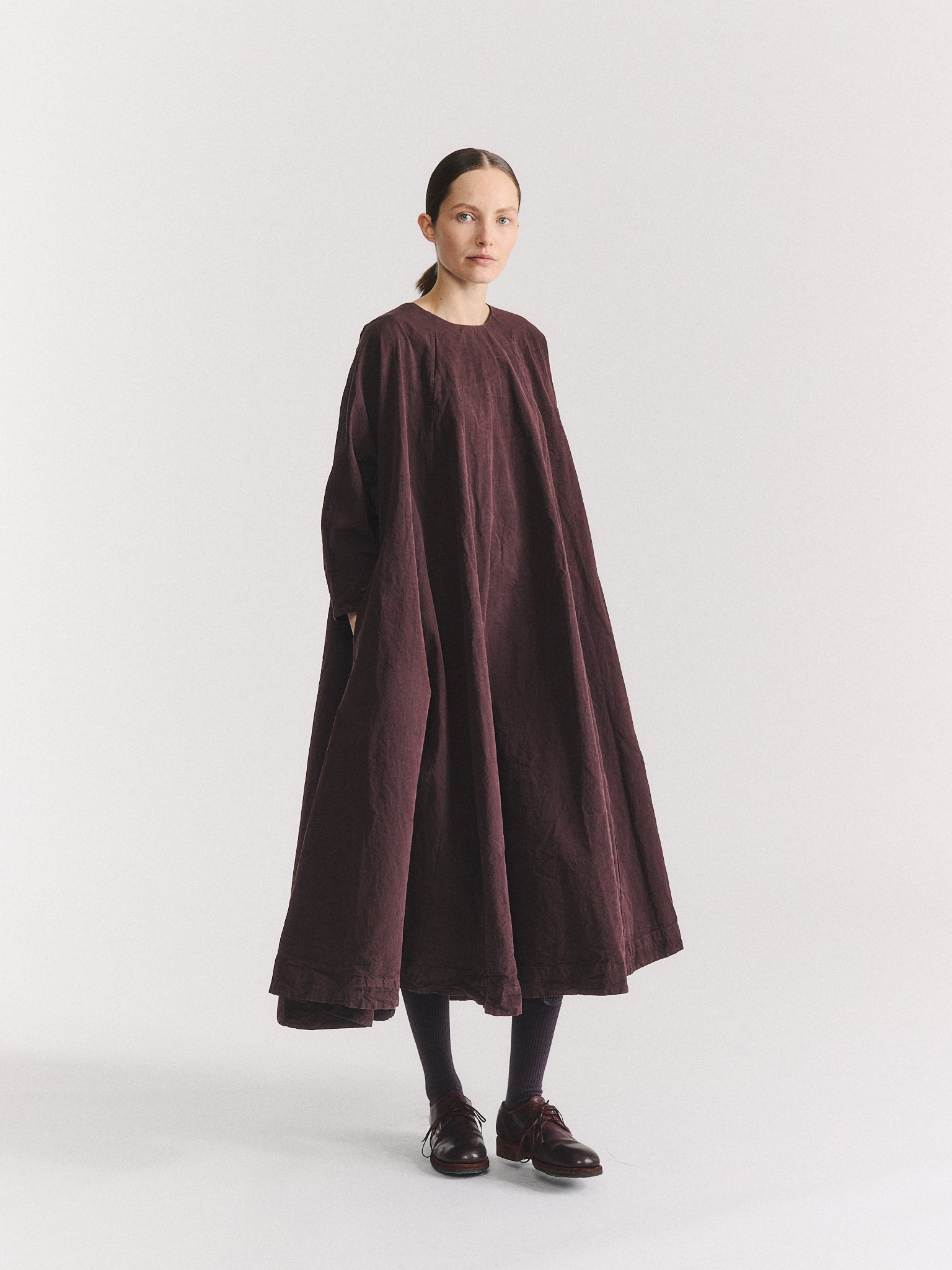 SOLEIL DRESS - PAPER COT - EBONY
