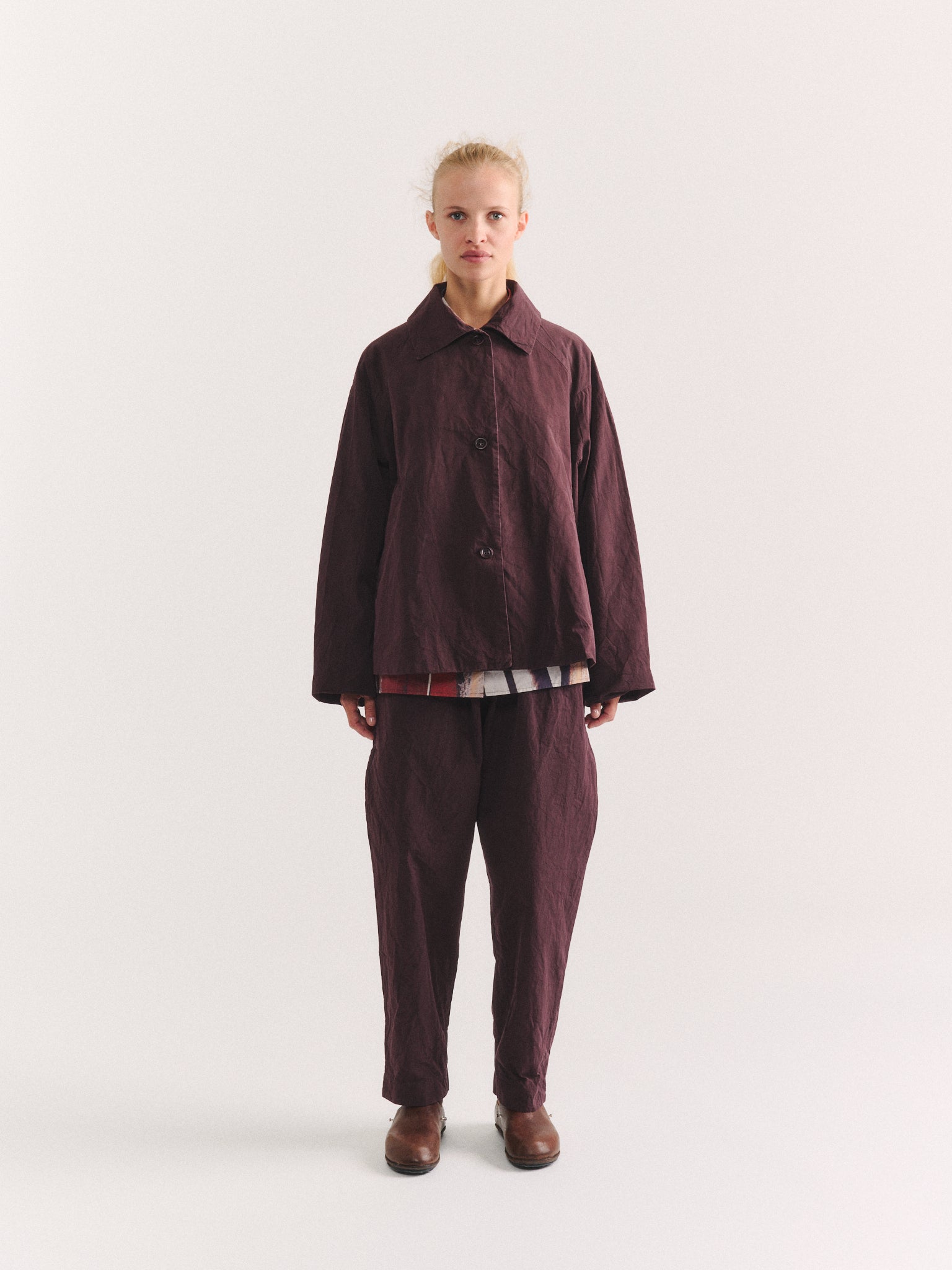 DRAYS JACKET - PAPER COT - EBONY