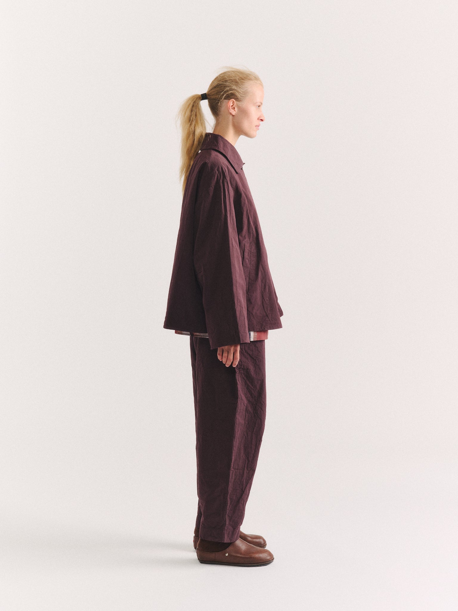 DRAYS JACKET - PAPER COT - EBONY