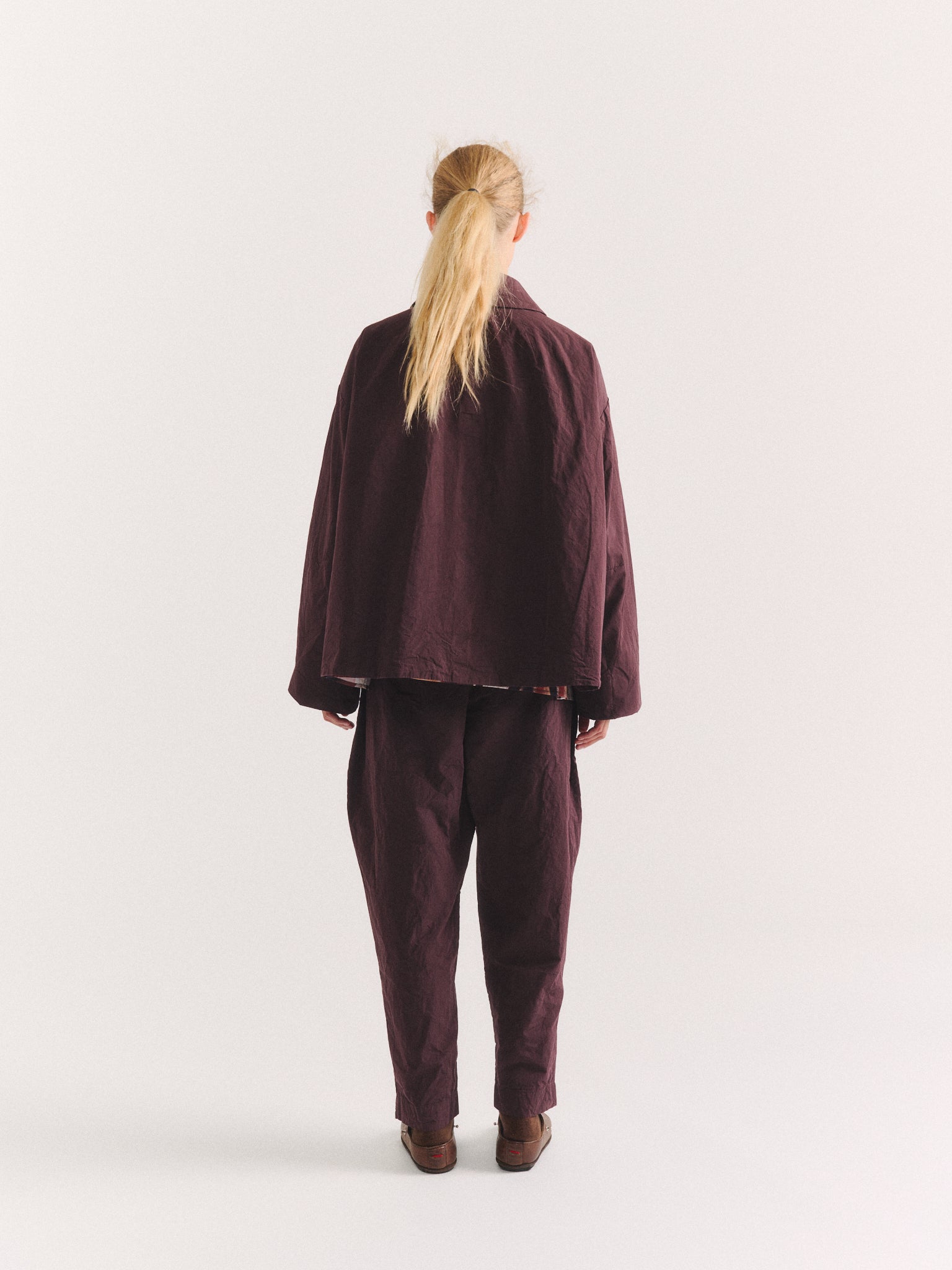 DRAYS JACKET - PAPER COT - EBONY