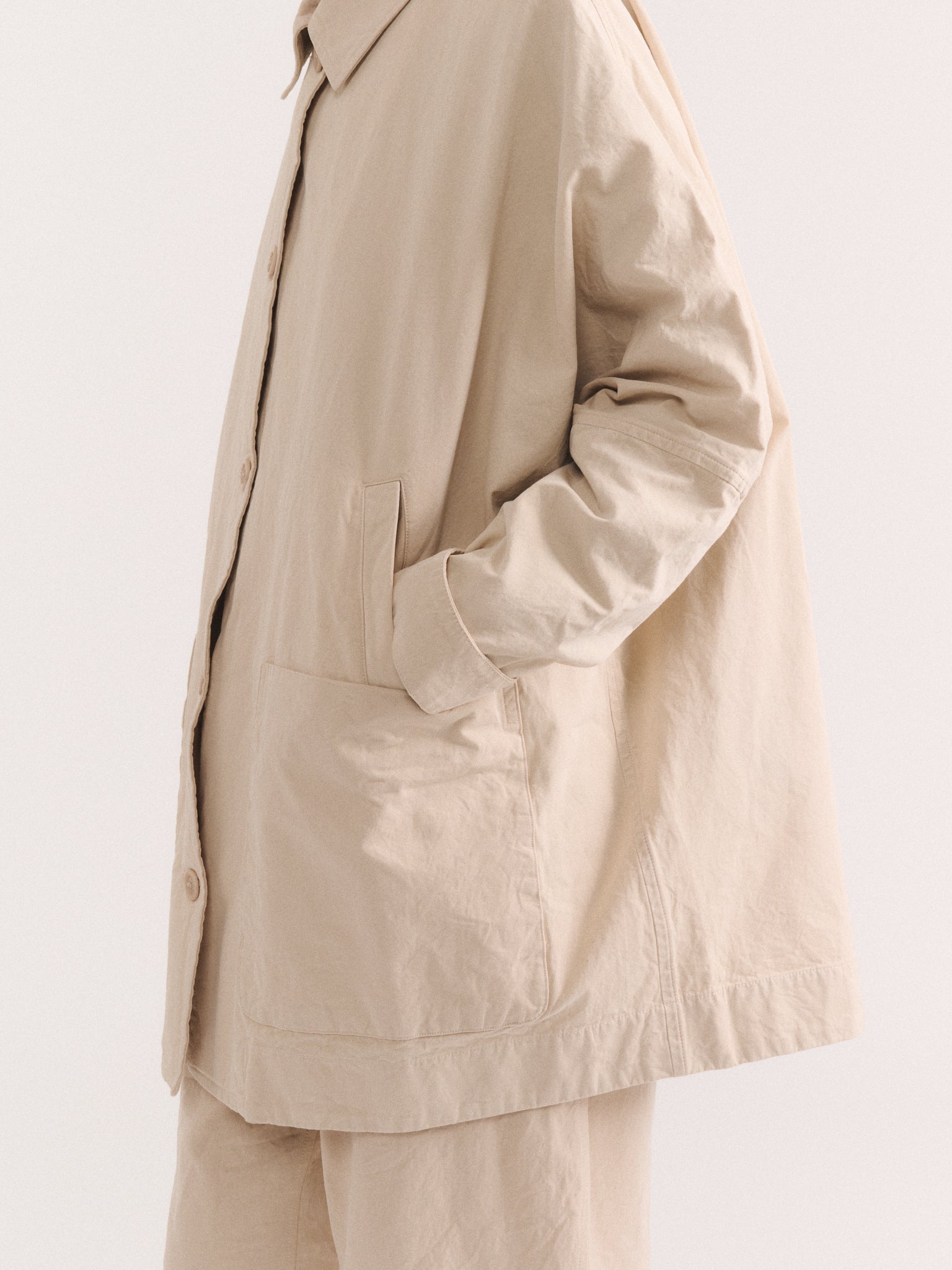 VESTE TATIANA - DOUBLE COTON - FOAM