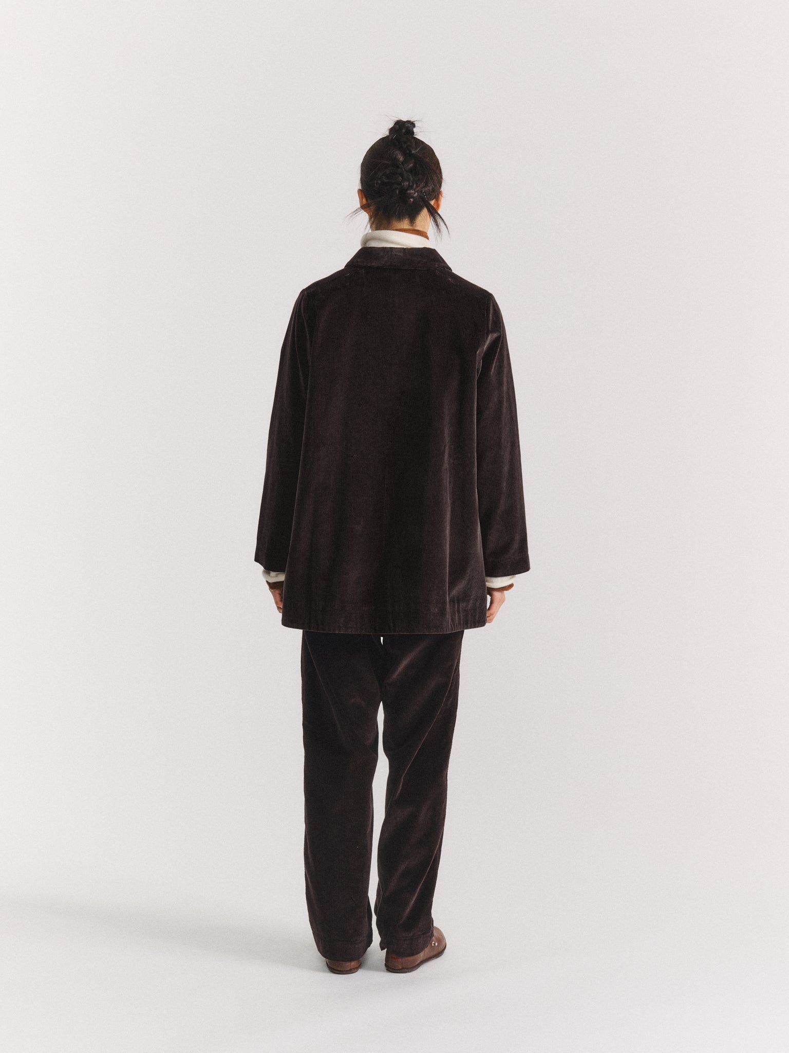 SOLEIL JACKET - H CORD - BROWN