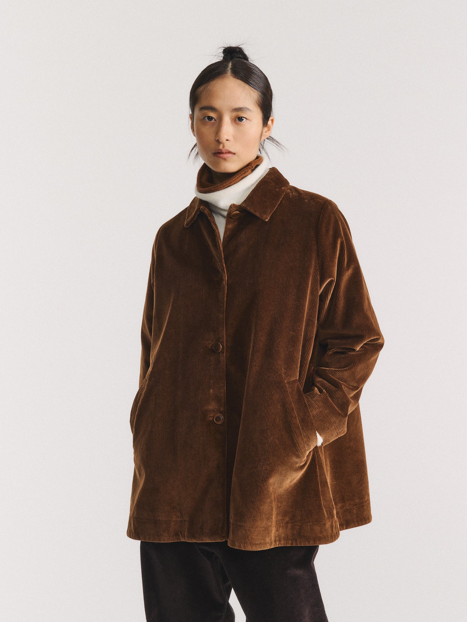 SOLEIL JACKET - H CORD - TAN